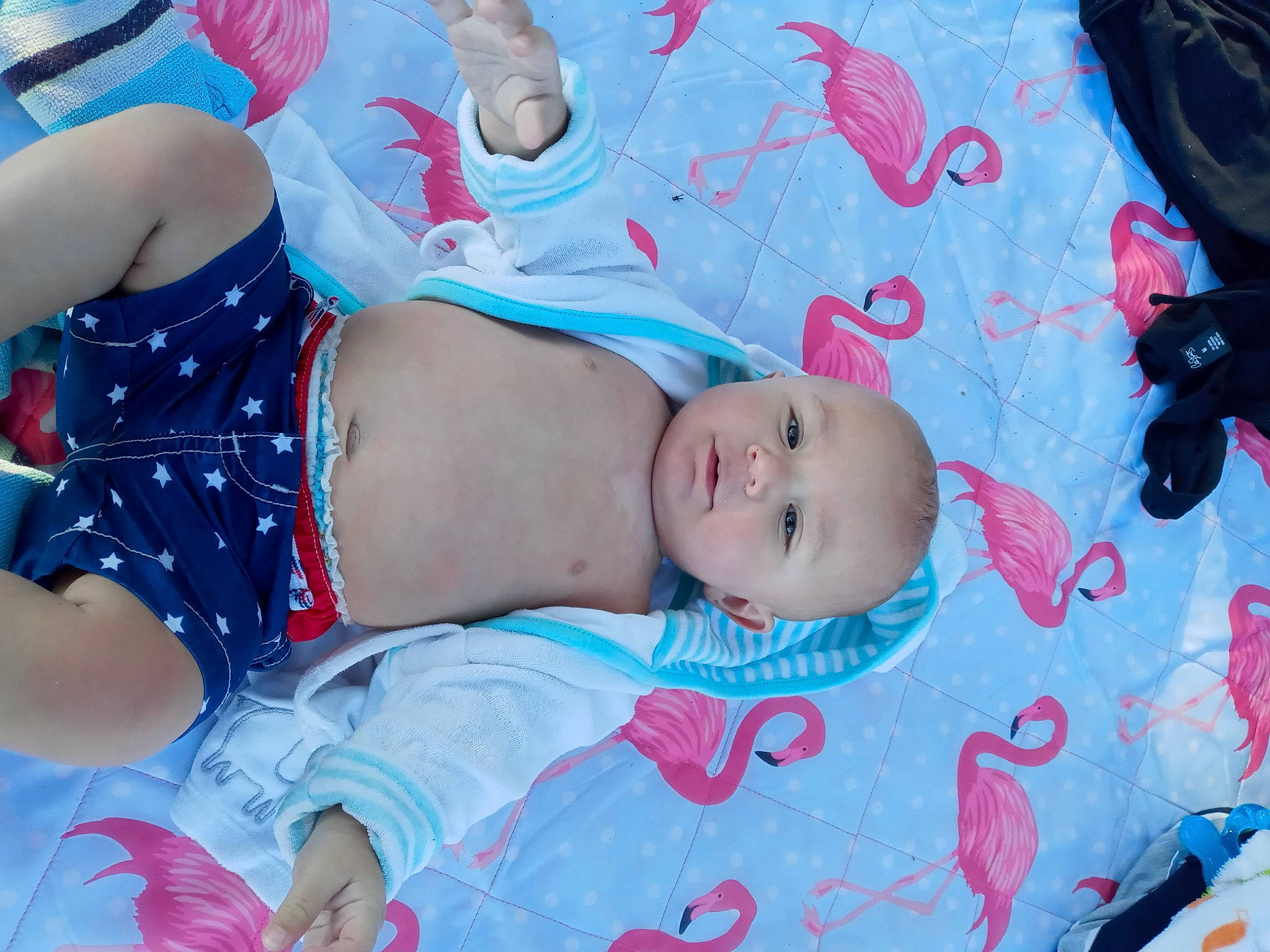 Uriah joined the competition — help win amazing prizes! baby, baby_products, child, nap, person, pink, skin, sleep, toddler, vacation