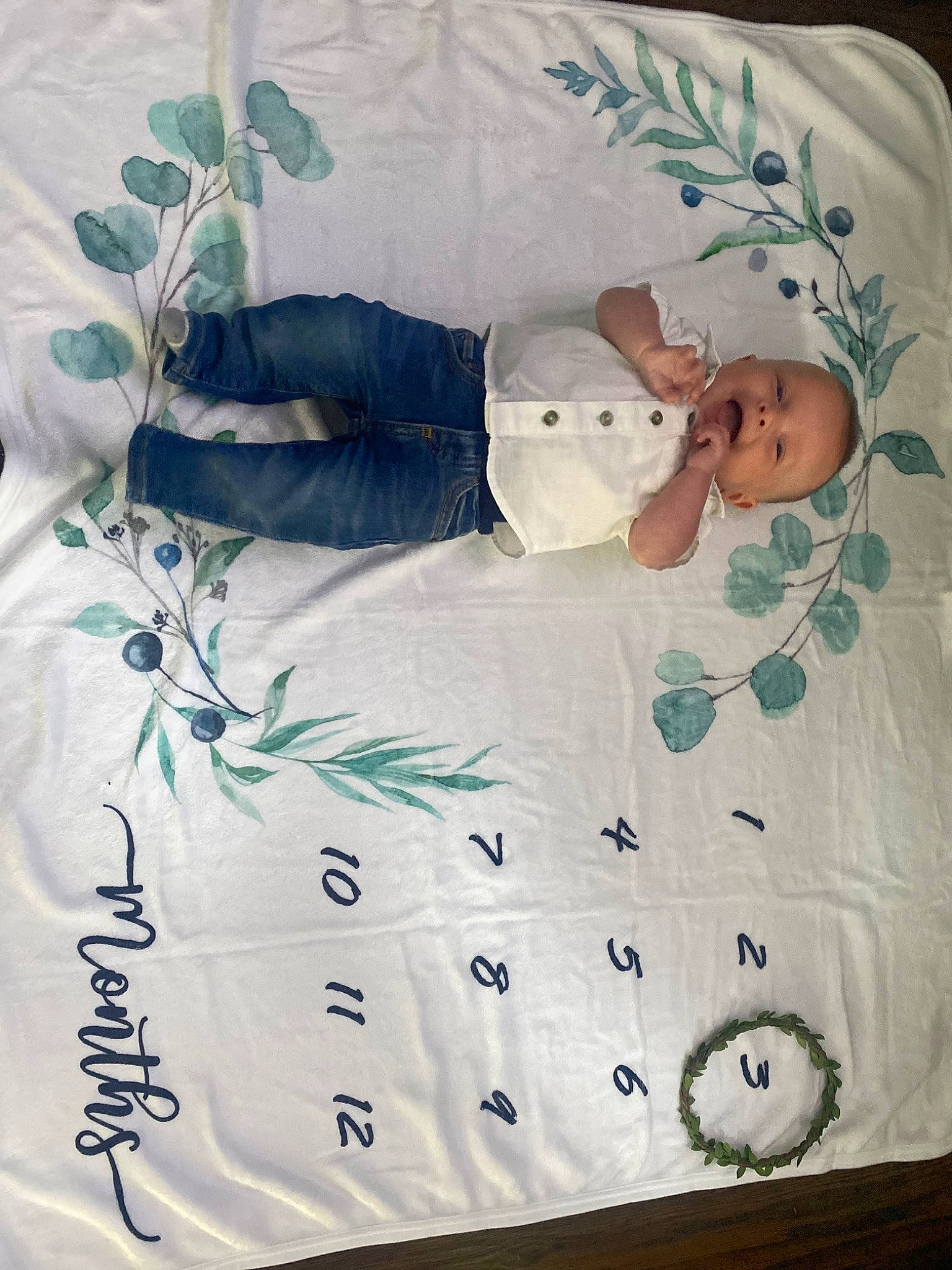 Bryce is registered to the contest to win money with this photo: baby, baby_products, baby_safety, baby_toddler_clothing, baby_toys, bed, bed_sheet, bedding, bedtime, child, comfort, linens, pattern, person, product, room, sleeve, textile, toddler