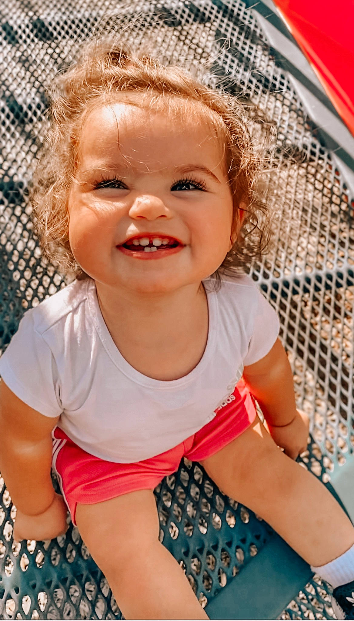 Laynee joined the competition — help win amazing prizes! baby, baby_toddler_clothing, cheek, chin, eye, eyelash, face, happy, head, human_body, iris, joy, lip, mouth, nose, organ, person, pink, skin, sleeve