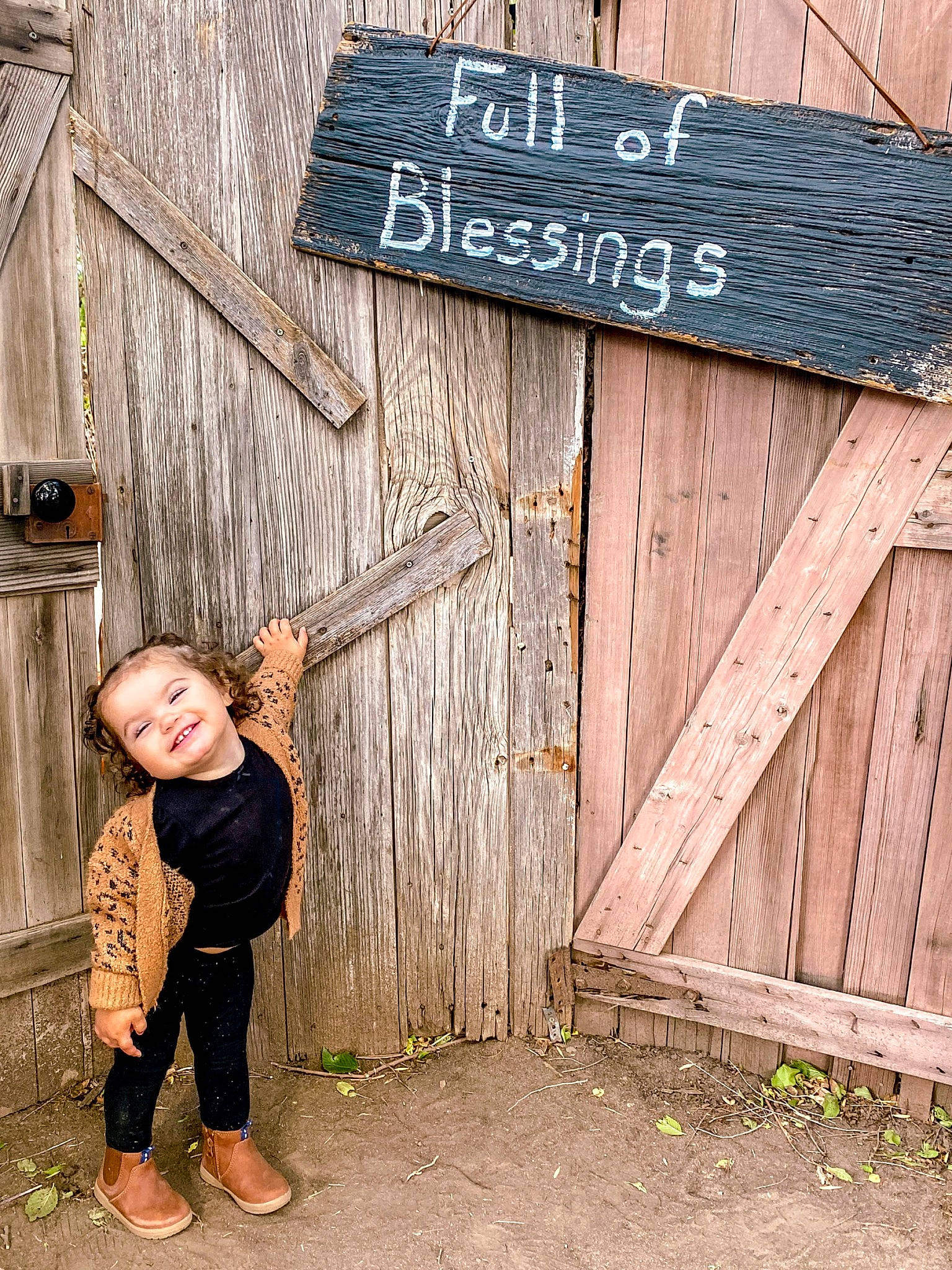 Laynee joined the competition — help win amazing prizes! child, door, flash_photography, font, fun, grass, happy, house, joy, landscape, leisure, people_in_nature, person, portrait_photography, sign, sitting, smile, t_shirt, toddler, vacation