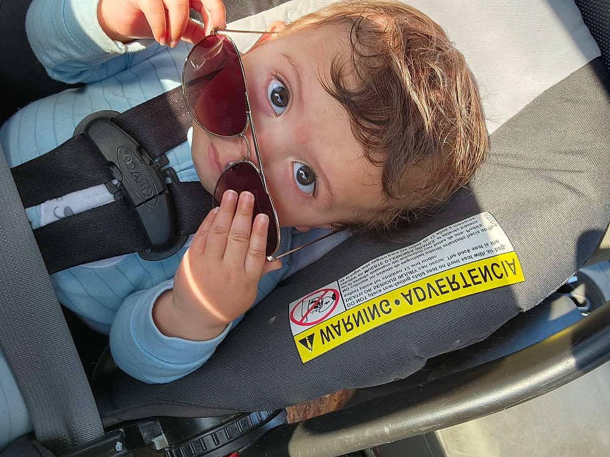 Reece joined the competition — help win amazing prizes! arm, auto_part, automotive_exterior, automotive_mirror, baby, baby_carriage, baby_products, car, car_seat, comfort, finger, gesture, hand, motor_vehicle, nail, person, seat_belt, thumb, toddler, vehicle_door