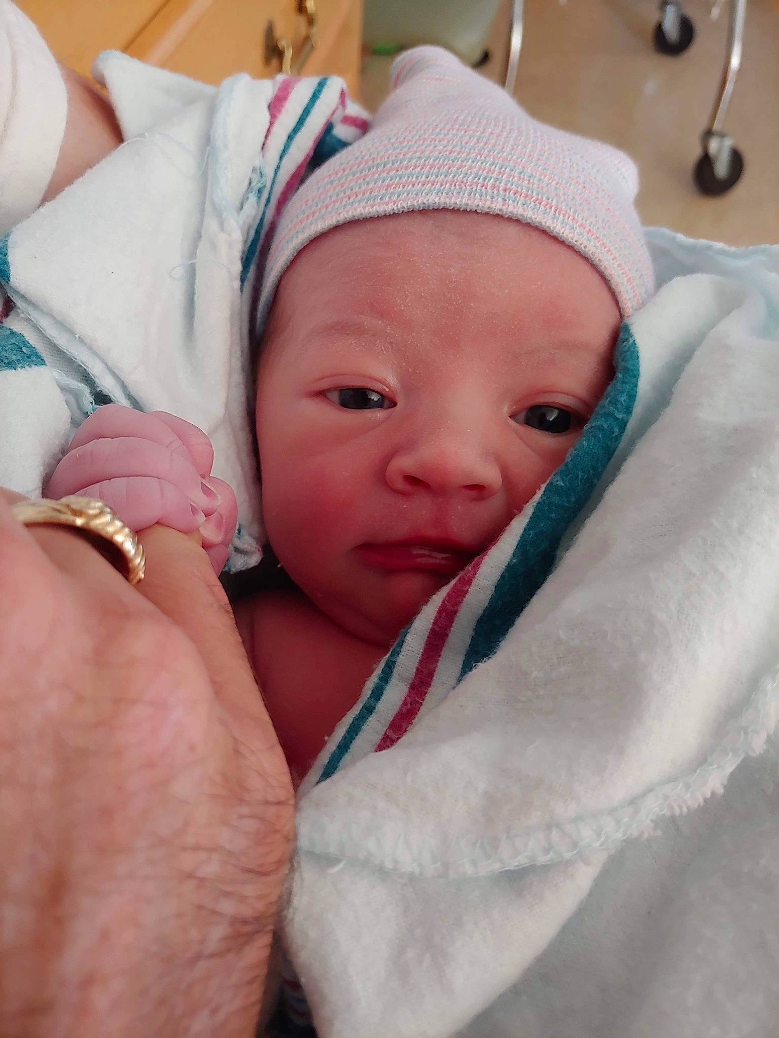 Minnie joined the competition — help win amazing prizes! baby, birth, cheek, child, childbirth, lip, person, skin, toddler