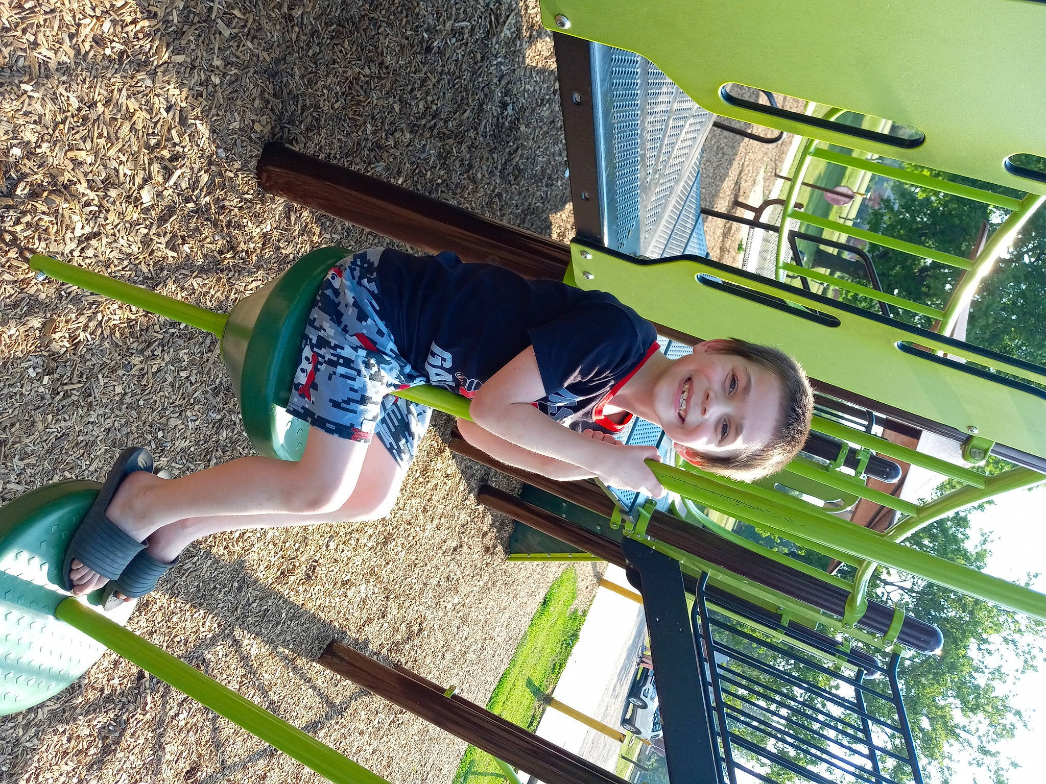 Preston joined the competition — help win amazing prizes! calf, city, electric_blue, fun, grass, human_leg, joy, knee, leisure, people_in_nature, person, recreation, shorts, smile, soil, t_shirt, thigh, urban_design, walking_shoe