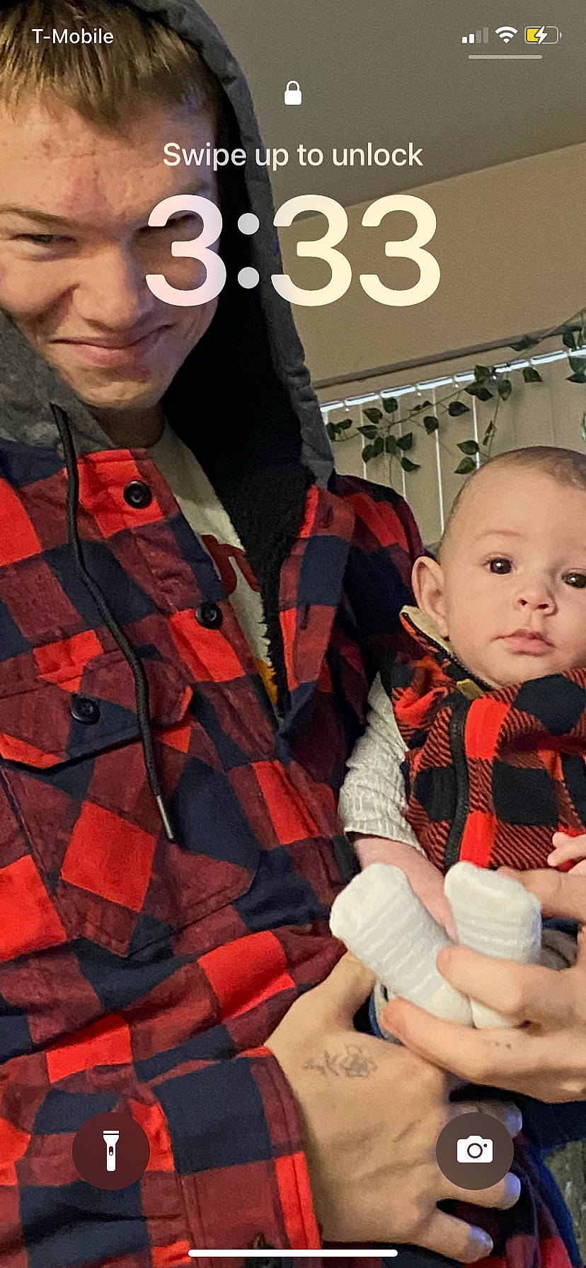 Everitt is registered to the contest to win money with this photo: baby, baby_toddler_clothing, cool, event, fashion, fashion_design, fun, happy, human, jewellery, joy, logo, orange, outerwear, pattern, person, plaid, red, sleeve, t_shirt