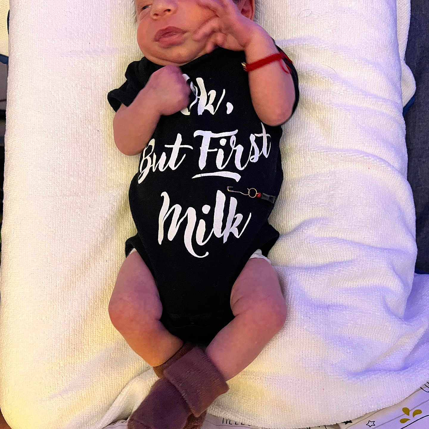 William Steven joined the competition — help win amazing prizes! baby, bed, bodypart, clothing, couch, cushion, face, finger, furniture, glove, hand, head, homedecor, newborn, person, photography, portrait, shorts, sleeping, t_shirt