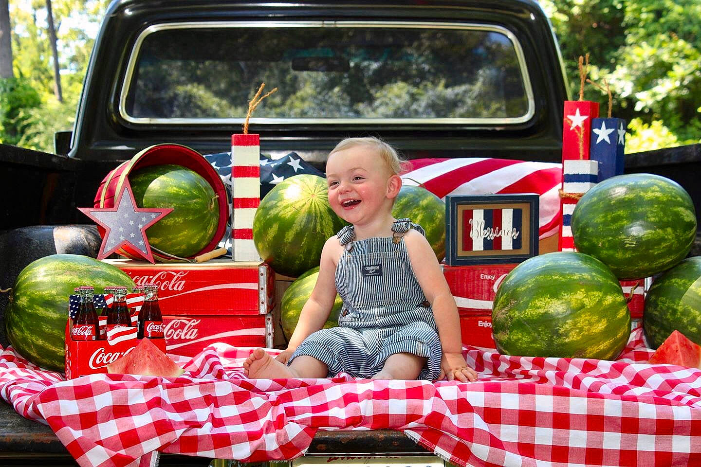 Fisher is registered to the contest to win money with this photo: _and_melon_family, _gourd, car, citrullus, cucumber, event, food, fruit, grass, joy, local_food, melon, motor_vehicle, person, picnic, plant, produce, recreation, vegetable, vehicle