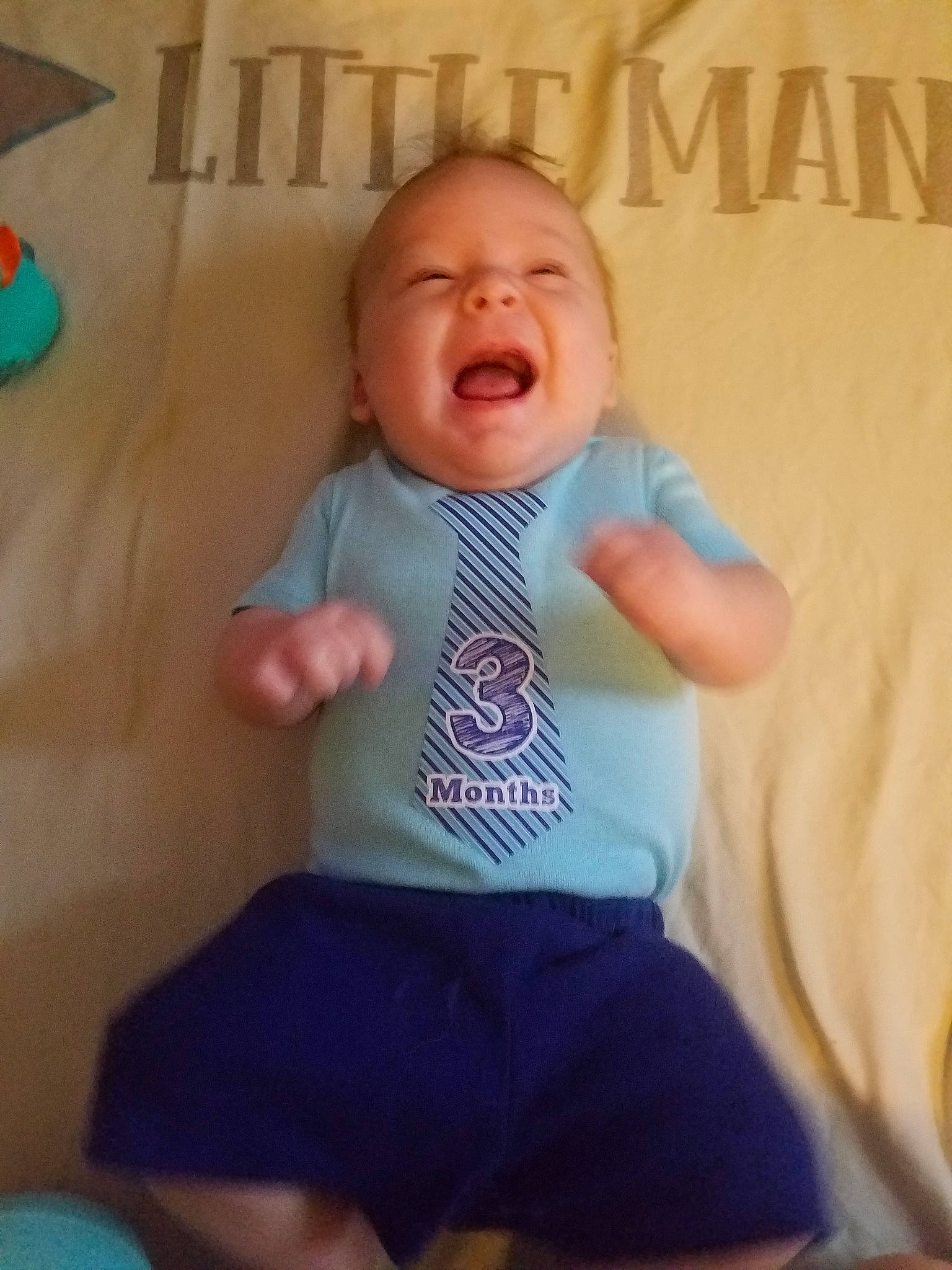 Evan joined the competition — help win amazing prizes! baby, baby_laughing, baby_toddler_clothing, cheek, child, facial_expression, fun, happy, laugh, mouth, person, play, sitting, skin, smile, t_shirt, toddler