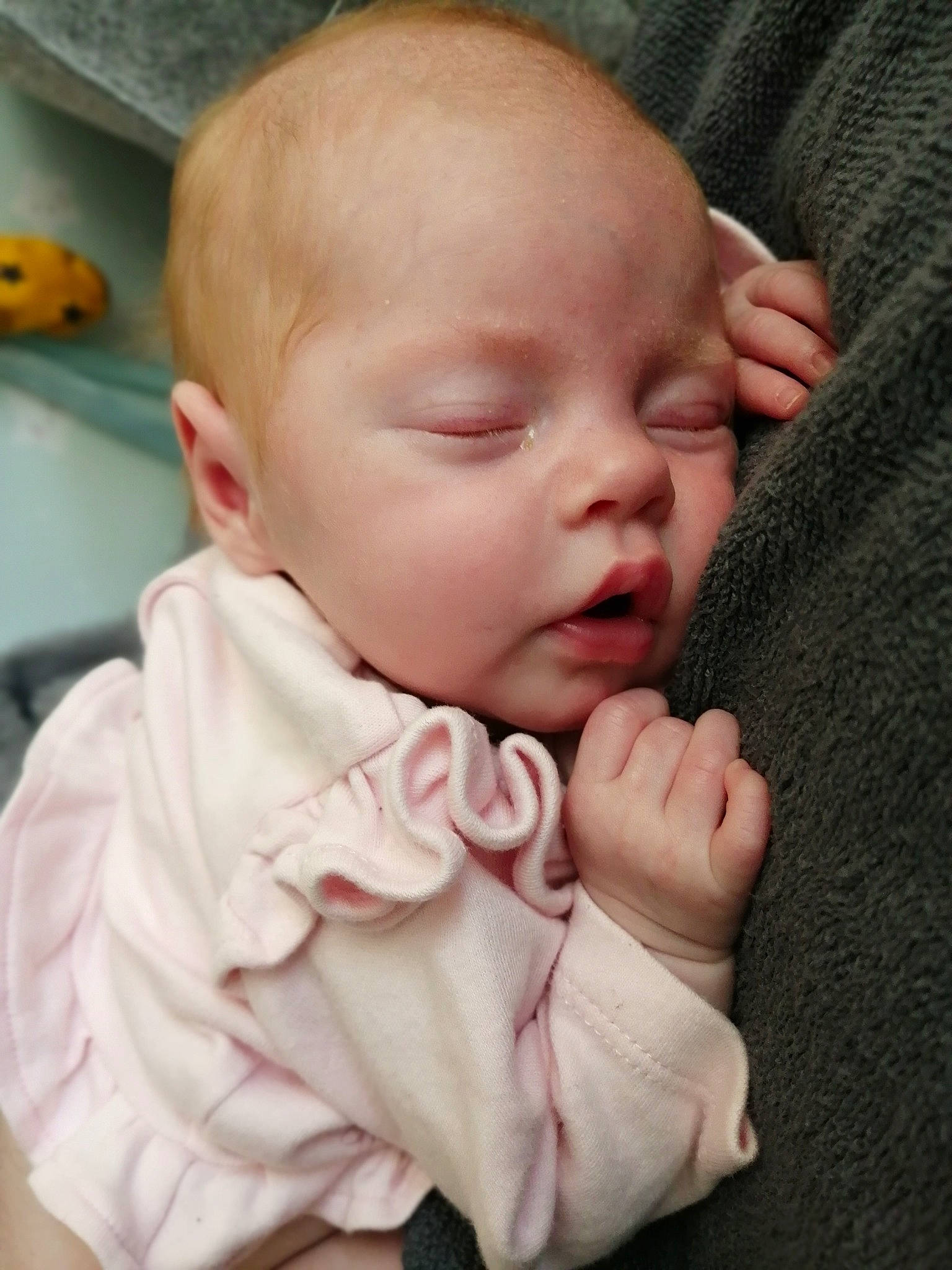 Hailee is registered to the contest to win money with this photo: baby, baby_making_funny_faces, baby_sleeping, cheek, child, chin, ear, eye, face, finger, hand, head, lip, mouth, nose, person, skin, sleep, toddler
