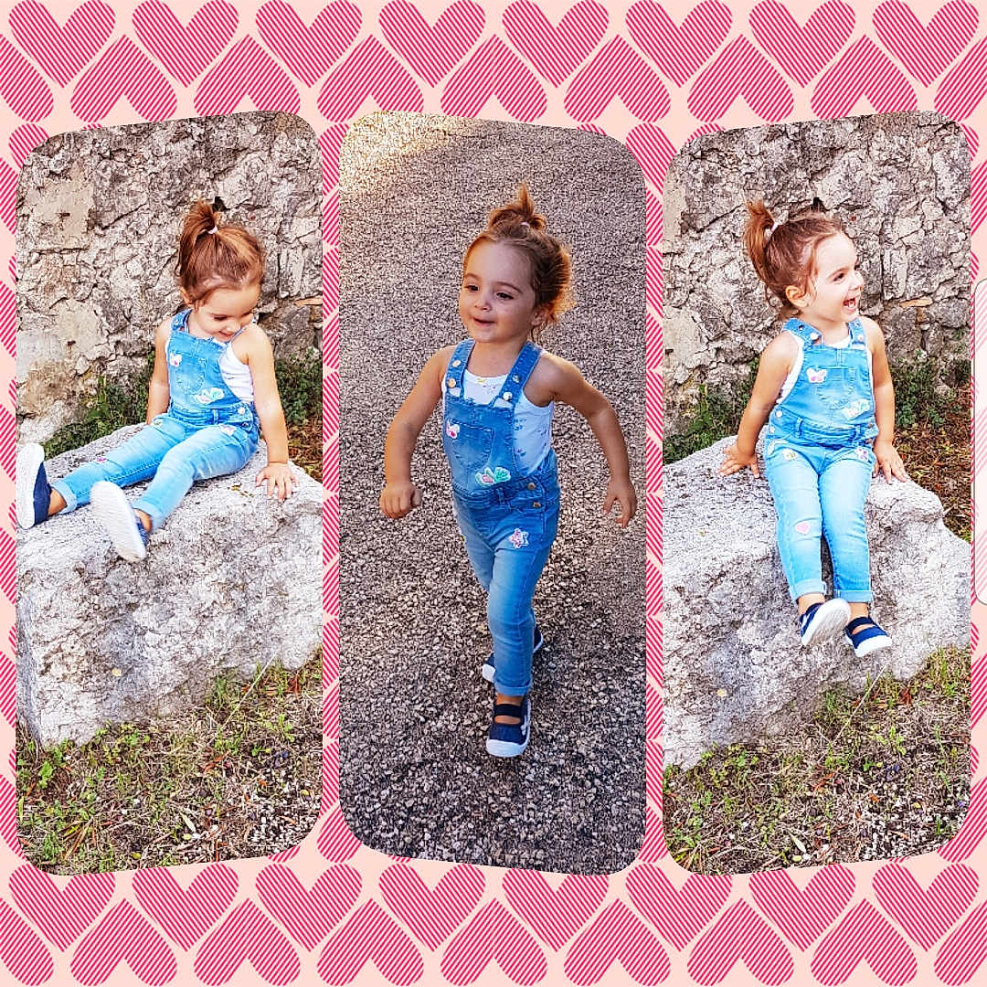 Lina participe au concours pour gagner de l'argent avec cette photo : blue, child, fun, person, photograph, photomontage, pink, play, toddler
