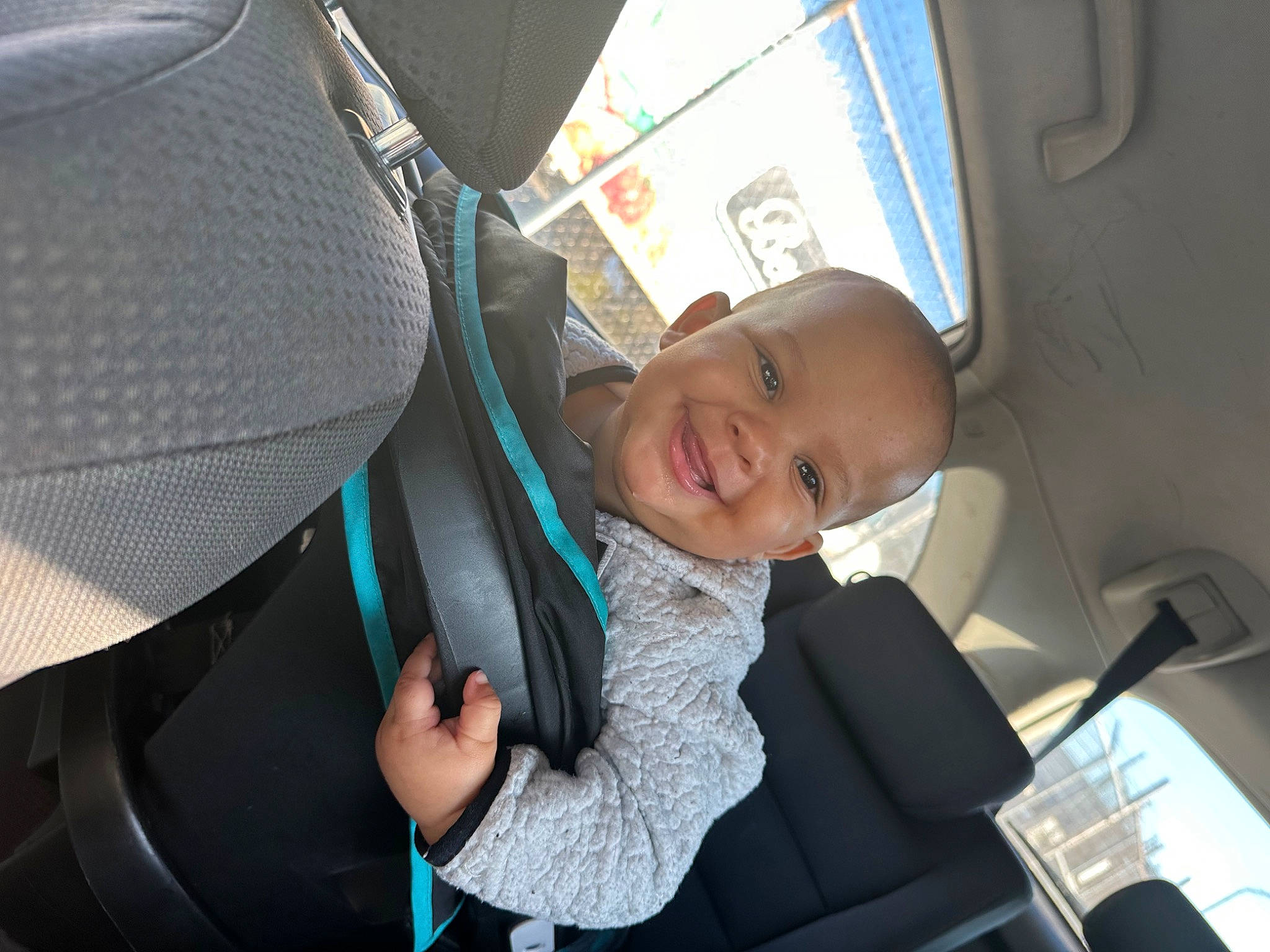 Lionel joined the competition — help win amazing prizes! air_travel, auto_part, automotive_design, baby, baby_carriage, baby_in_car_seat, baby_products, car_seat, car_seat_cover, child, comfort, electric_blue, family_car, head_restraint, joy, luxury_vehicle, motor_vehicle, person, seat_belt, smile