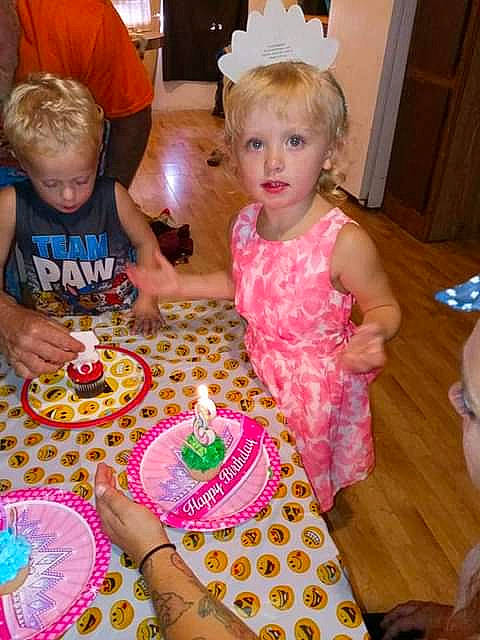 Myah is registered to the contest to win money with this photo: baked_goods, baking, birthday, birthday_cake, buttercream, cake, child, dessert, event, food, icing, party, person, play, royal_icing, toddler