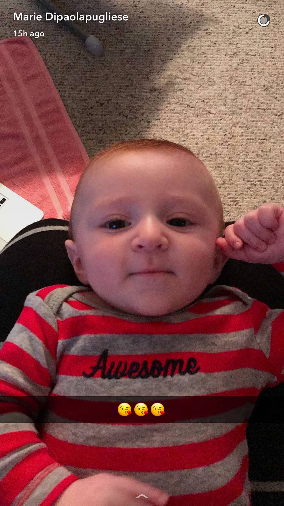 Mikele joined the competition — help win amazing prizes! child, emotion, facial_expression, image, infant, organ, person, skin, smile, toddler