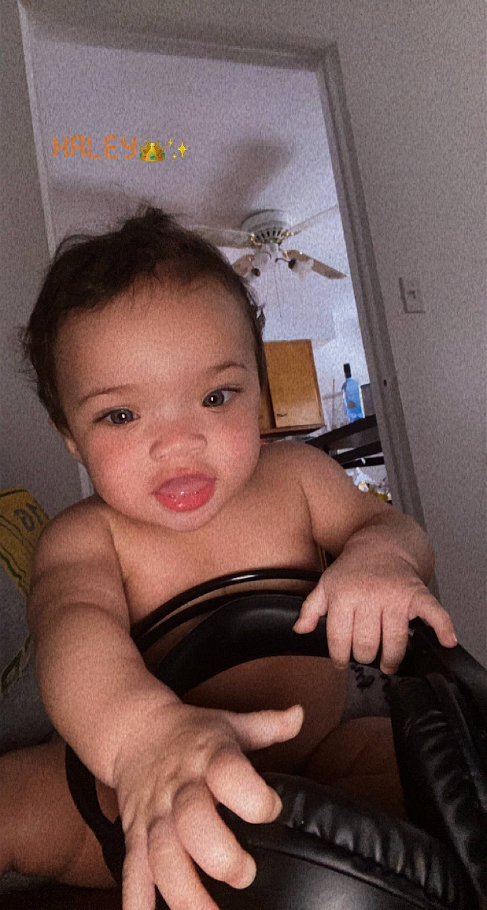 Nailah joined the competition — help win amazing prizes! arm, baby, cheek, chin, eye, eyebrow, eyelash, finger, flash_photography, hair, hand, human_body, iris, lip, mouth, muscle, neck, nose, person, skin