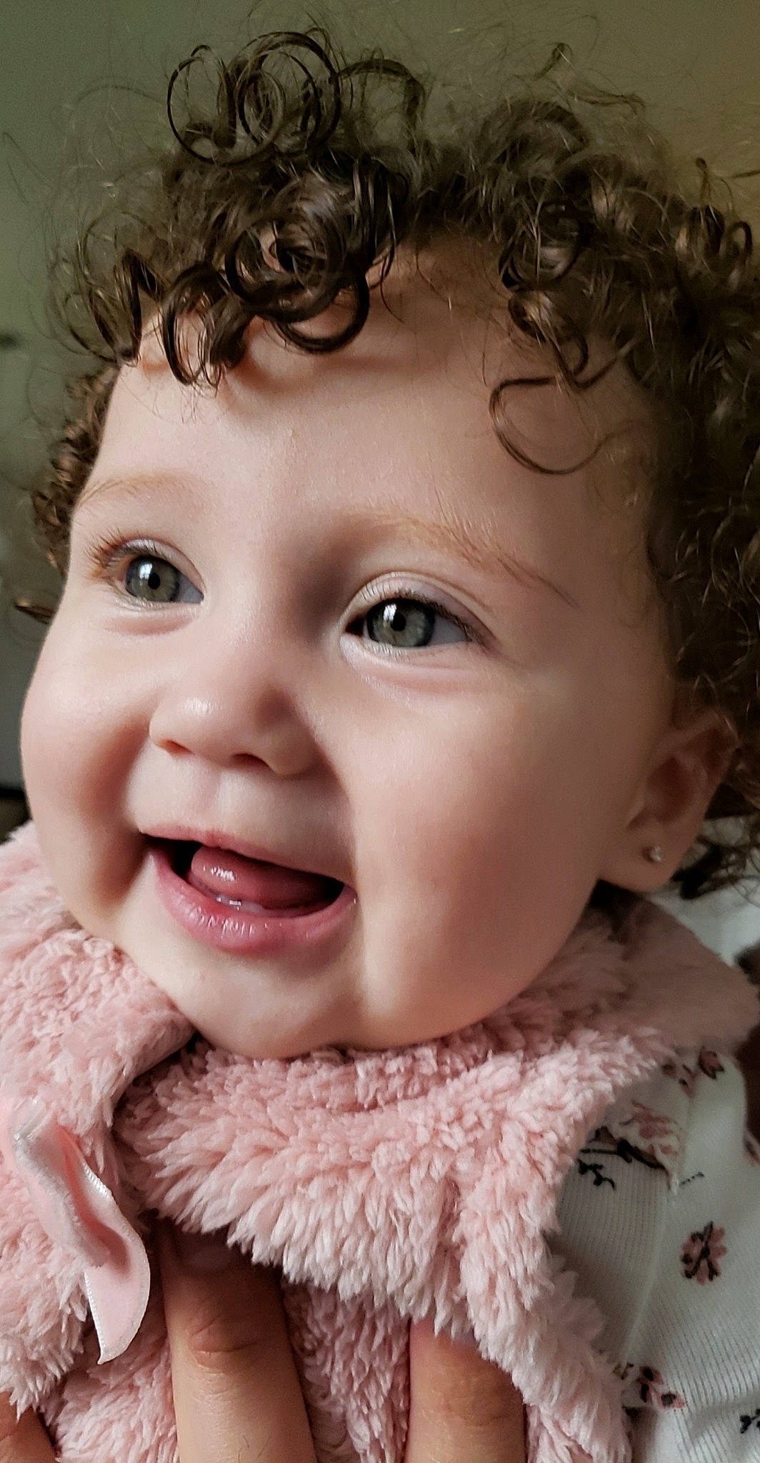 Gisella joined the competition — help win amazing prizes! baby, beauty, cheek, child, child_model, chin, close_up, eye, eyebrow, face, facial_expression, forehead, hair, head, lip, mouth, nose, person, skin, smile
