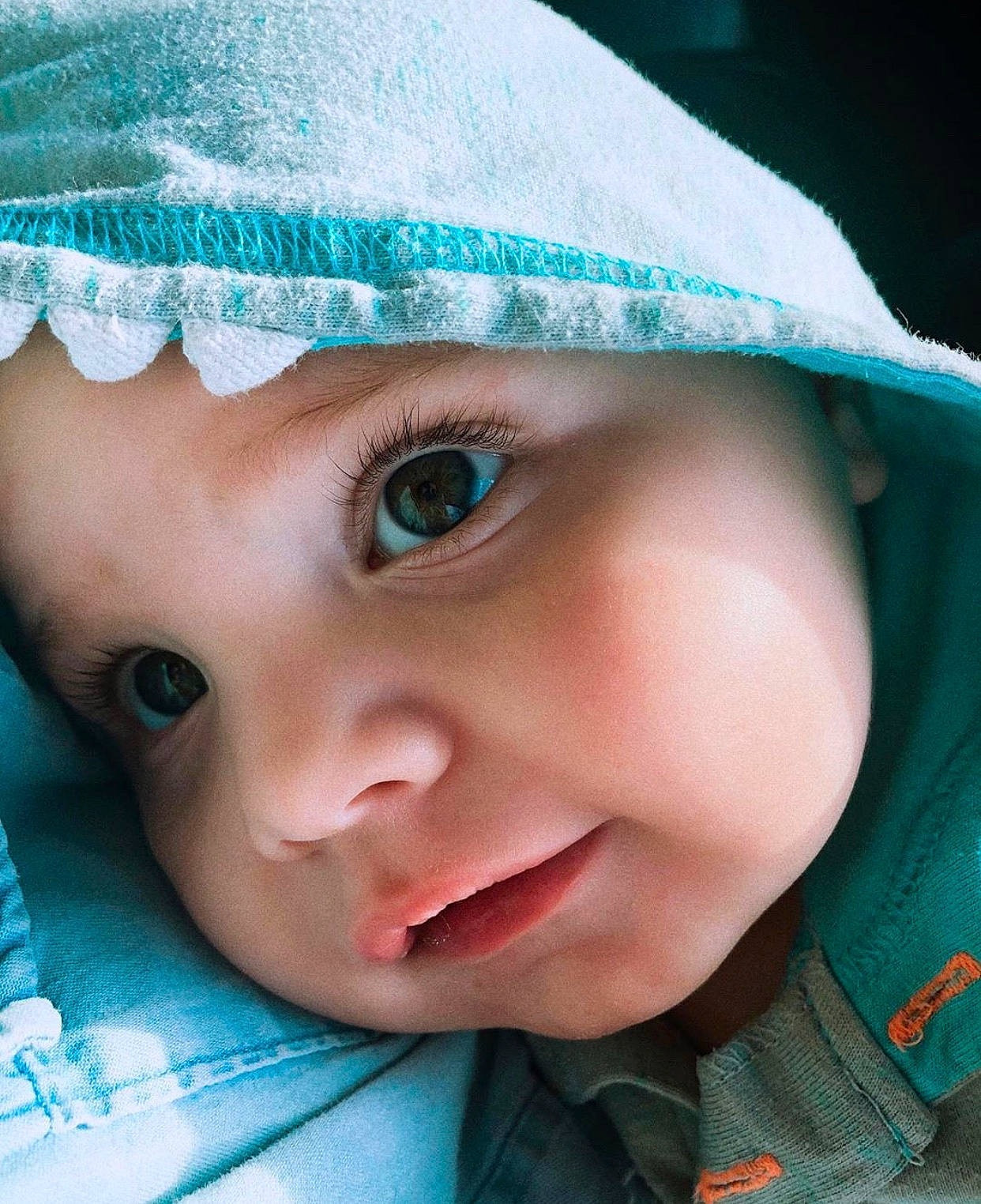 Desmond joined the competition — help win amazing prizes! baby, cheek, child, chin, close_up, cool, eye, eyebrow, eyelash, face, head, headgear, lip, mouth, nose, person, portrait_photography, skin, smile, toddler
