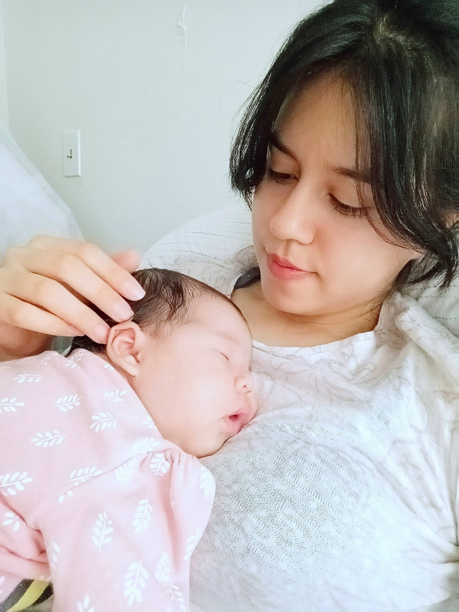 Salomé joined the competition — help win amazing prizes! abdomen, baby, baby_toddler_clothing, black_hair, cheek, comfort, ear, eyebrow, eyelash, gesture, hair, hairstyle, happy, lip, neck, nose, person, shoulder, skin, sleeve