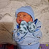 Jw joined the competition — help win amazing prizes! baby, infant, pajamas, hat, mittens, blanket, sleepwear, cute, newborn, child, lying_down, striped_clothing, dinosaur_pattern, soft_texture, resting, indoors, portrait, cozy, sleepy, wearing