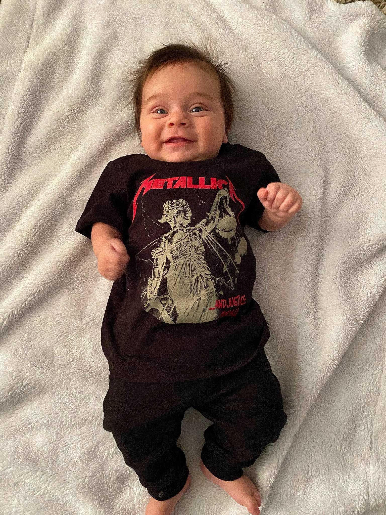 Azriel joined the competition — help win amazing prizes! arm, baby_toddler_clothing, cheek, chin, clothing, comfort, eye, face, grey, head, human_body, leg, mouth, neck, nose, outerwear, person, product, skin, sleeve