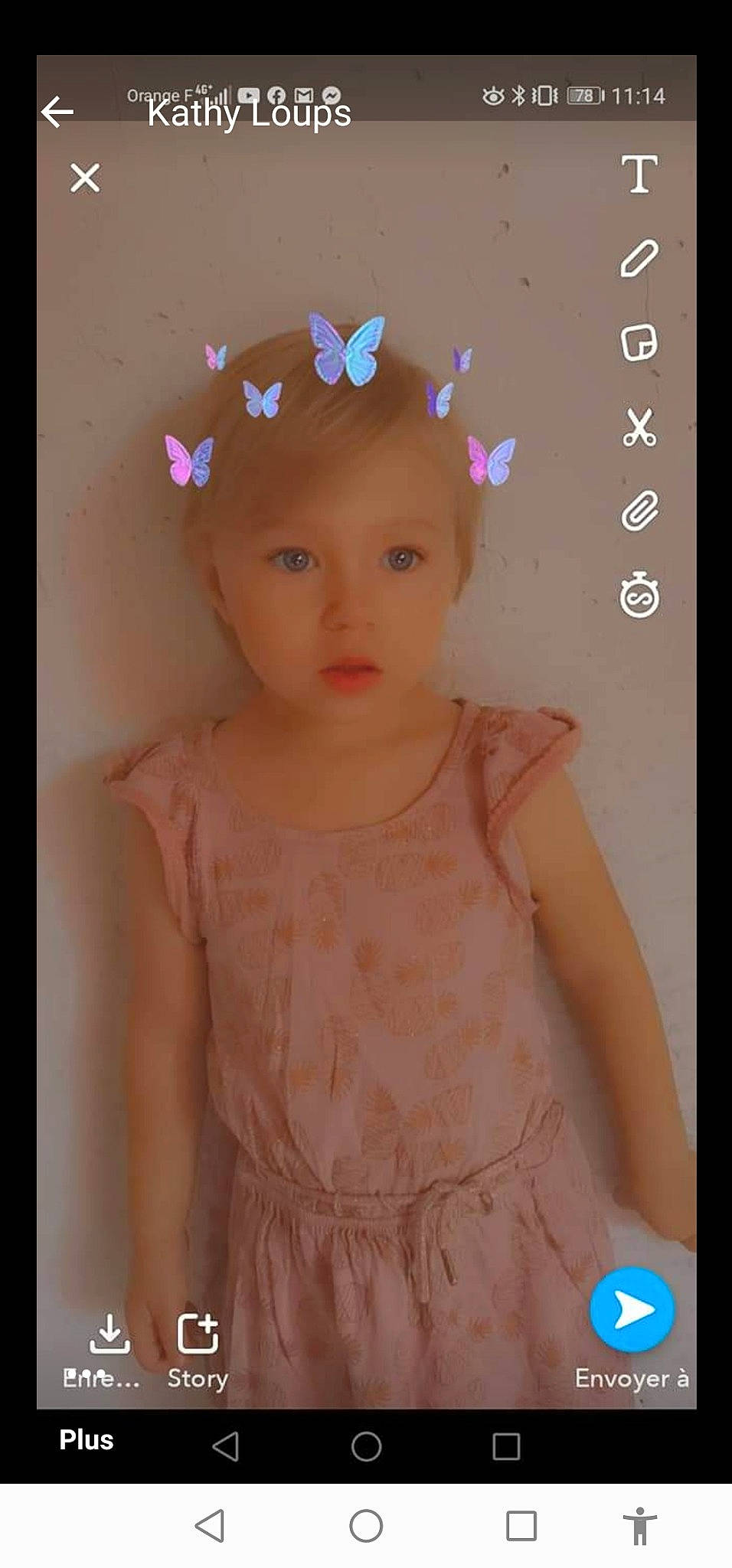 Luna Et Lyna a rejoint le concours — aidez-le/la à gagner de superbes lots ! art, baby, baby_toddler_clothing, cheek, child, day_dress, embellishment, eyelash, facial_expression, fashion_accessory, fashion_design, hair_accessory, happy, headgear, headpiece, magenta, pattern, person, pink, sleeve