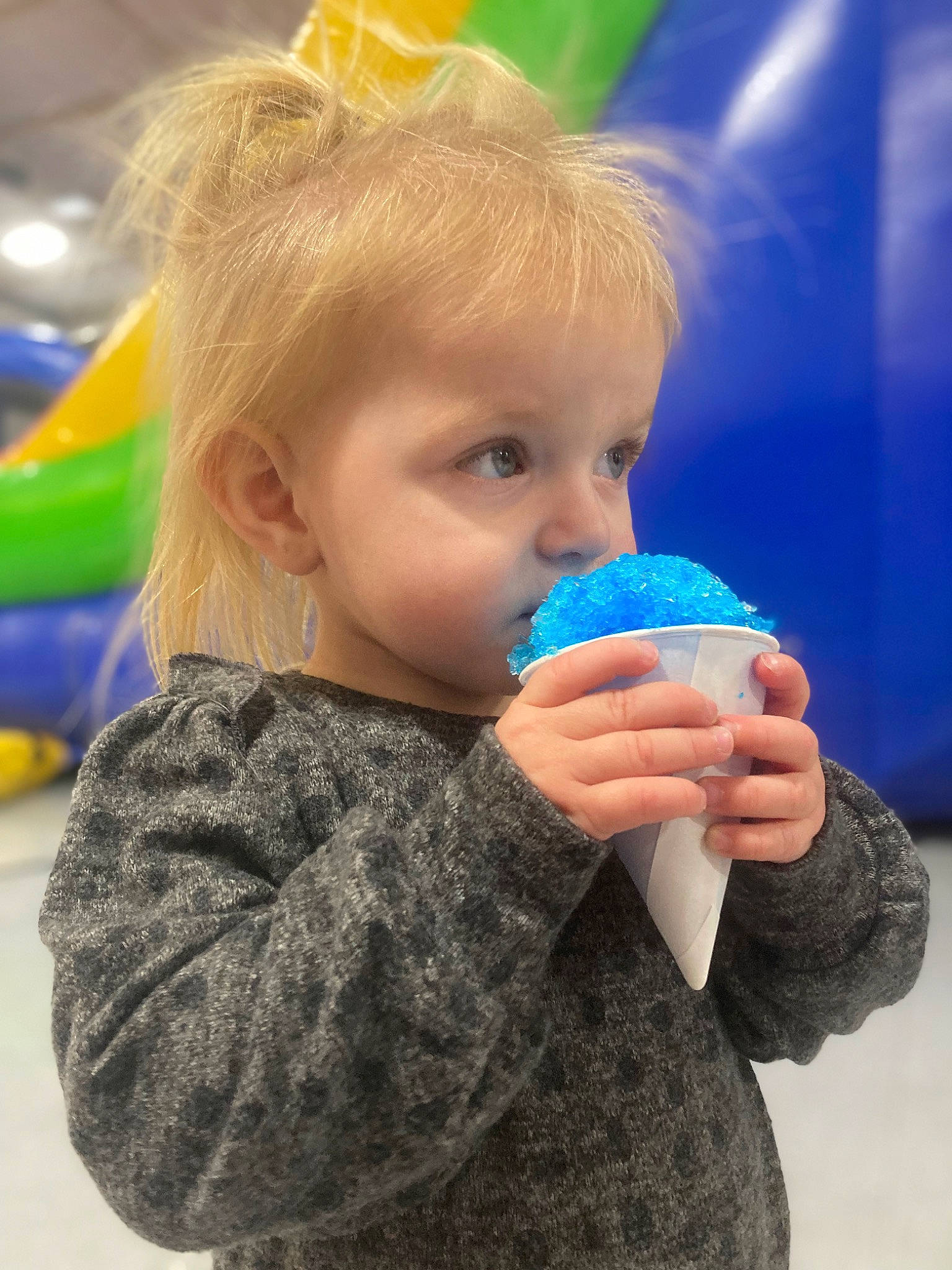 Kya joined the competition — help win amazing prizes! azure, blond, child, electric_blue, event, fun, gesture, hair, hairstyle, happy, head, iris, leisure, nail, person, play, standing, summer, t_shirt, thumb