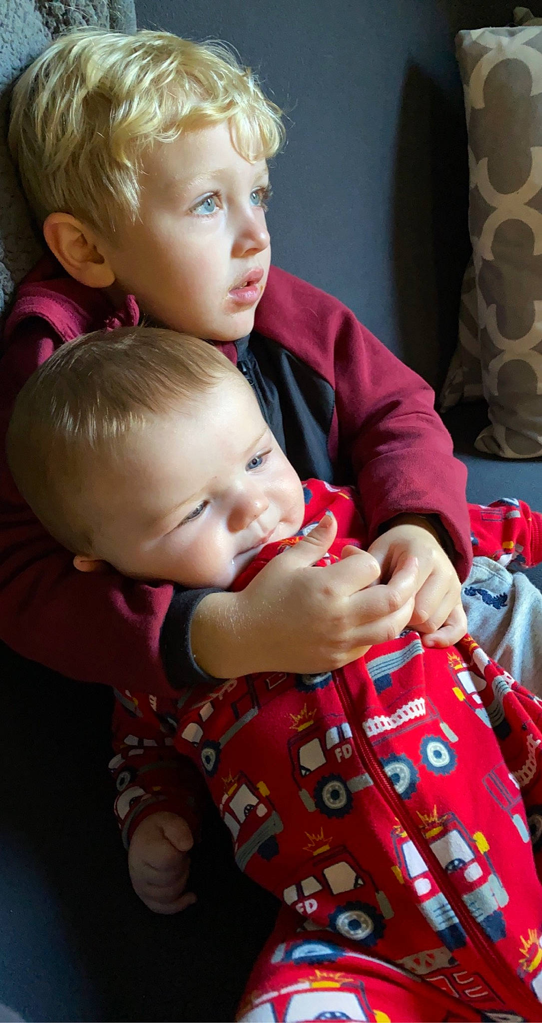 Caspian joined the competition — help win amazing prizes! baby, baby_toddler_clothing, cheek, child, curtain, event, eye, face, facial_expression, fun, hairstyle, happy, head, lip, nose, person, sitting, skin, sleeve, standing