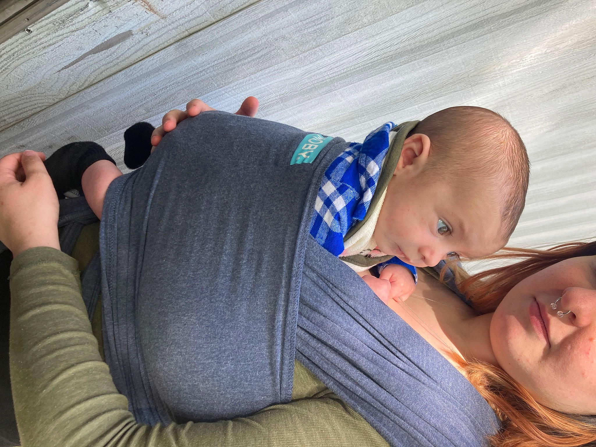 Jonah is registered to the contest to win money with this photo: baby, baby_products, baby_toddler_clothing, bedtime, child, comfort, flooring, fun, happy, human_leg, knee, leisure, nap, person, portrait_photography, sitting, sleep, smile, toddler, tree