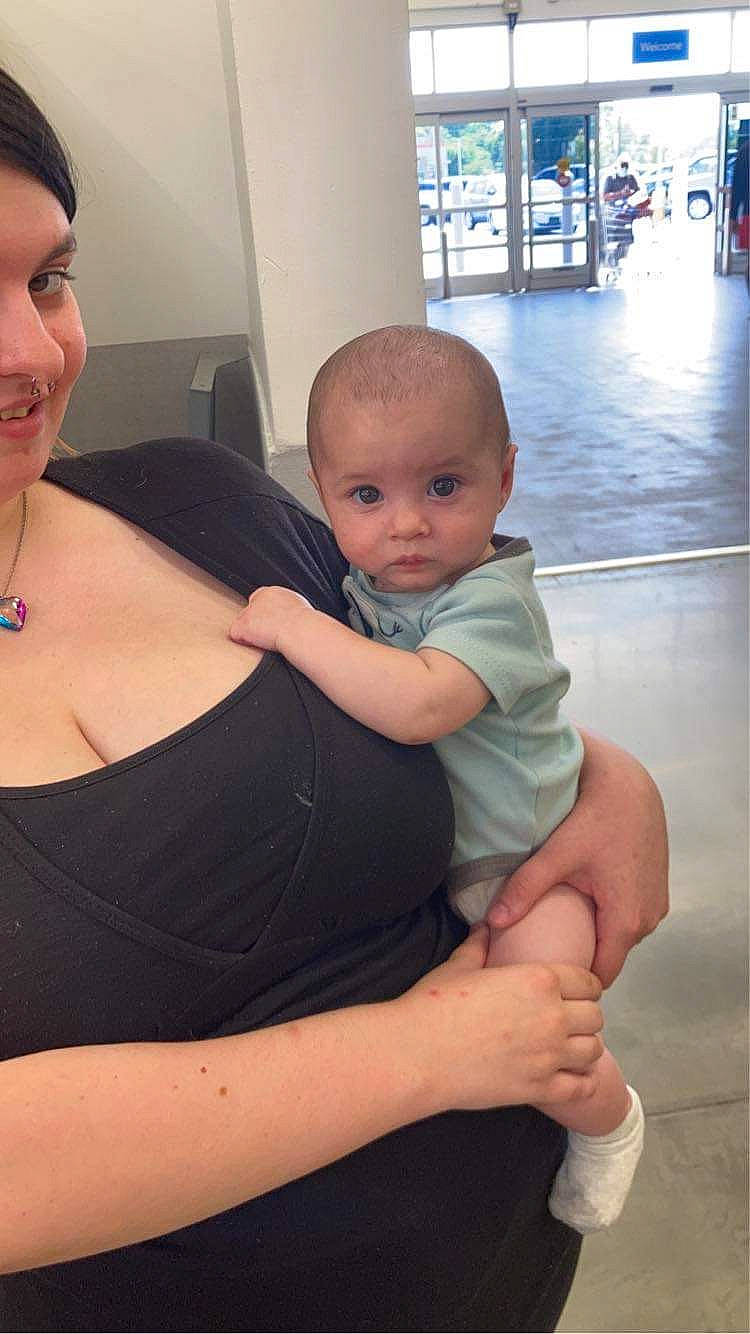 Jonah is registered to the contest to win money with this photo: baby, comfort, elbow, eye, finger, fun, gesture, hairstyle, happy, human_leg, joint, organ, person, shoulder, skin, smile, standing, thigh, thumb, toddler