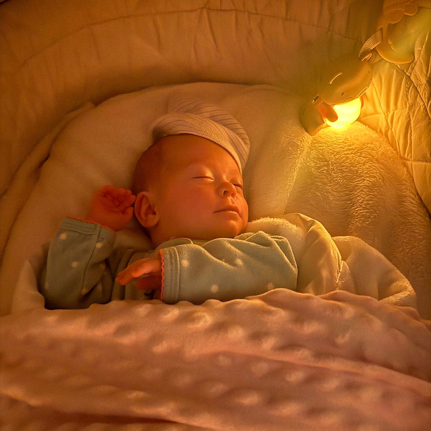 Nevaeh joined the competition — help win amazing prizes! baby, bed, bedroom, blanket, bodypart, couch, cradle, crib, face, finger, furniture, head, indoors, infantbed, light, newborn, person, quilt, room, sleeping