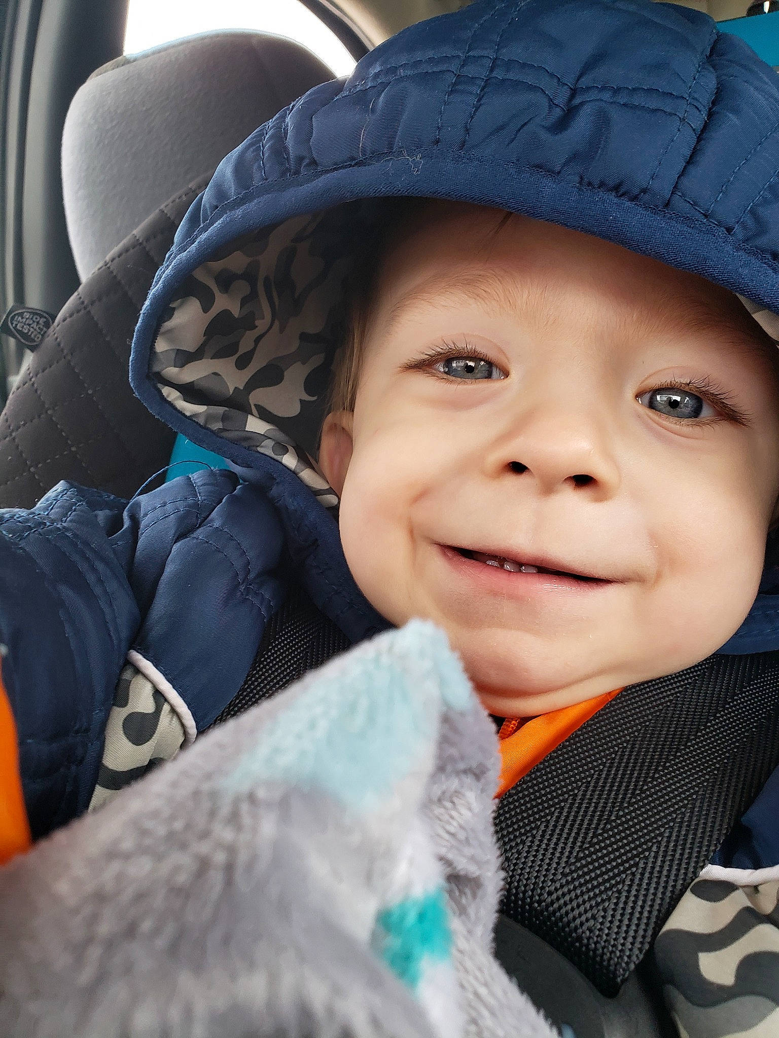 Arley joined the competition — help win amazing prizes! baby, cheek, child, cool, face, facial_expression, fashion_accessory, happy, hat, head, headgear, joy, laugh, nose, person, skin, smile, sun_hat, toddler