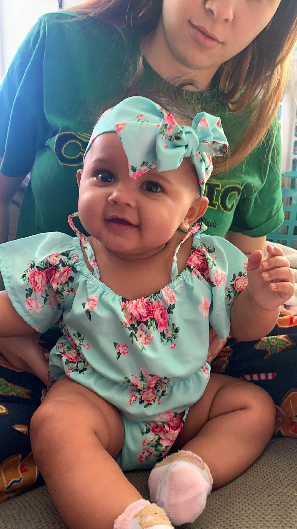 Aisa joined the competition — help win amazing prizes! baby, baby_toddler_clothing, cheek, child, event, face, fashion_accessory, finger, fun, gesture, grass, happy, headwear, iris, mouth, person, pink, skin, smile, summer