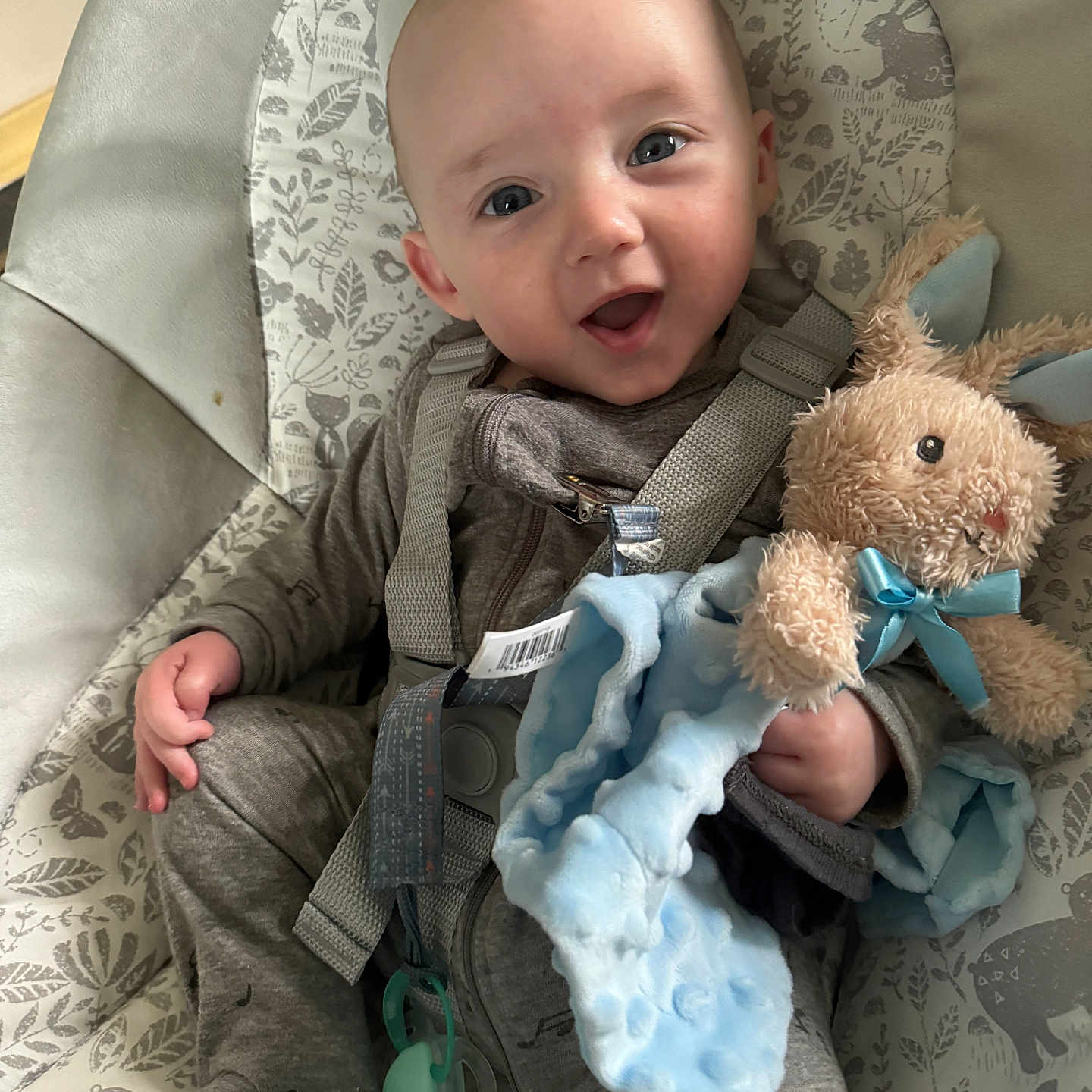 Coulson joined the competition — help win amazing prizes! baby, bed, blanket, bodypart, clothing, couch, cushion, face, finger, furniture, hand, head, homedecor, linen, newborn, person, photography, portrait, teddybear, toy