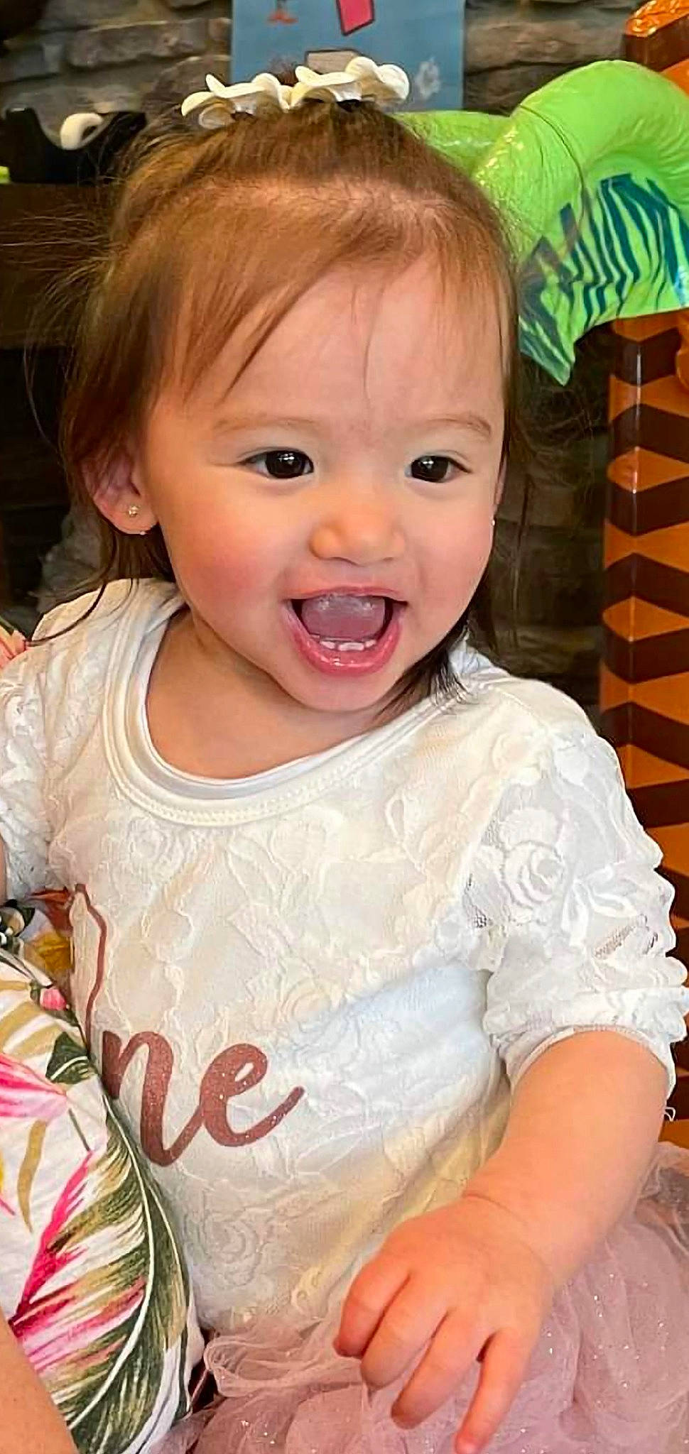 Adley joined the competition — help win amazing prizes! baby_toddler_clothing, cheek, chin, eye, eyebrow, eyelash, face, facial_expression, green, happy, head, iris, lip, mouth, neck, nose, organ, person, skin, sleeve