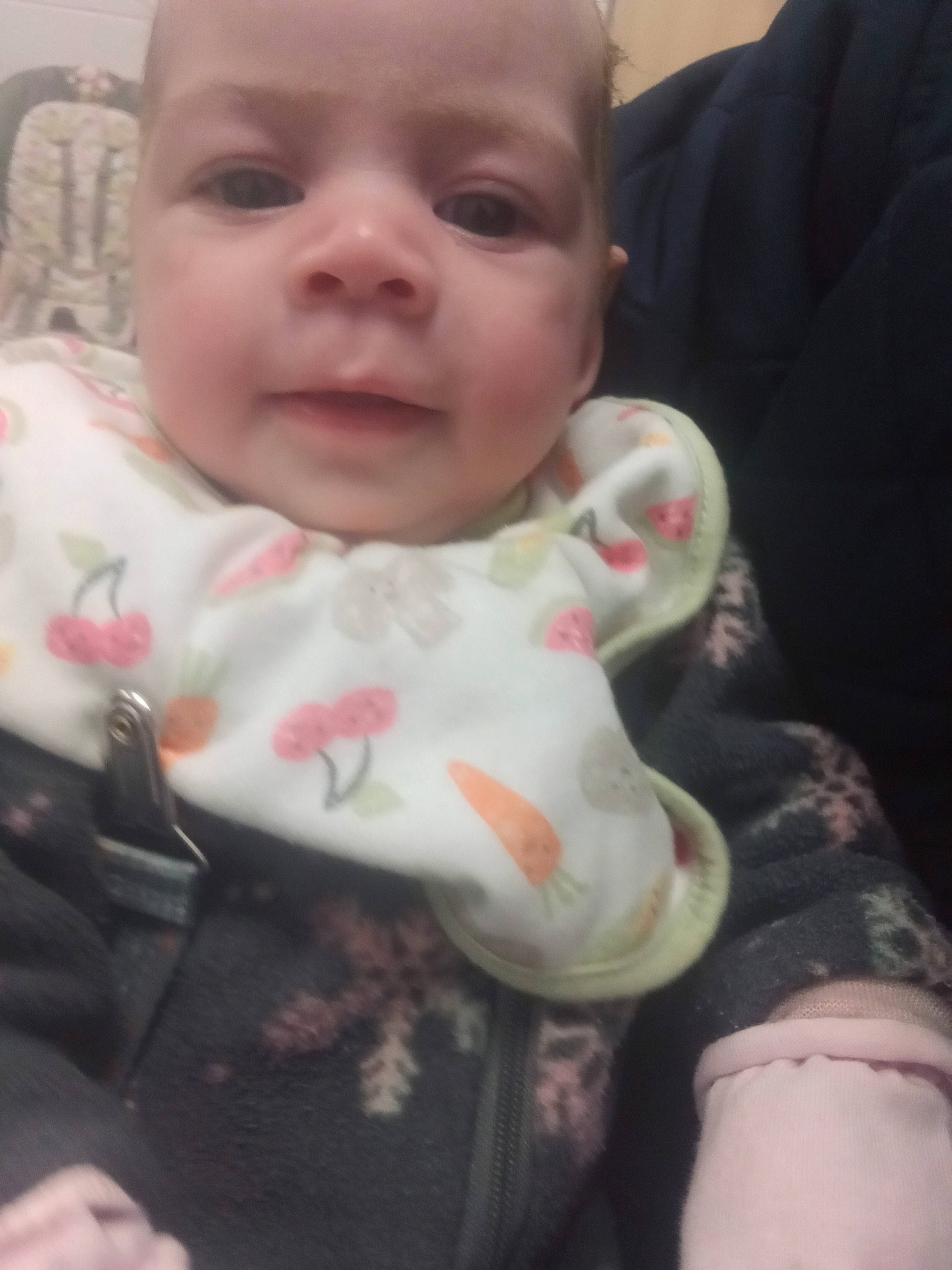 Destiny is registered to the contest to win money with this photo: baby, baby_toddler_clothing, carmine, cheek, child, chin, comfort, eyebrow, eyelash, happy, iris, lip, mouth, neck, nose, person, sitting, skin, sleeve, smile