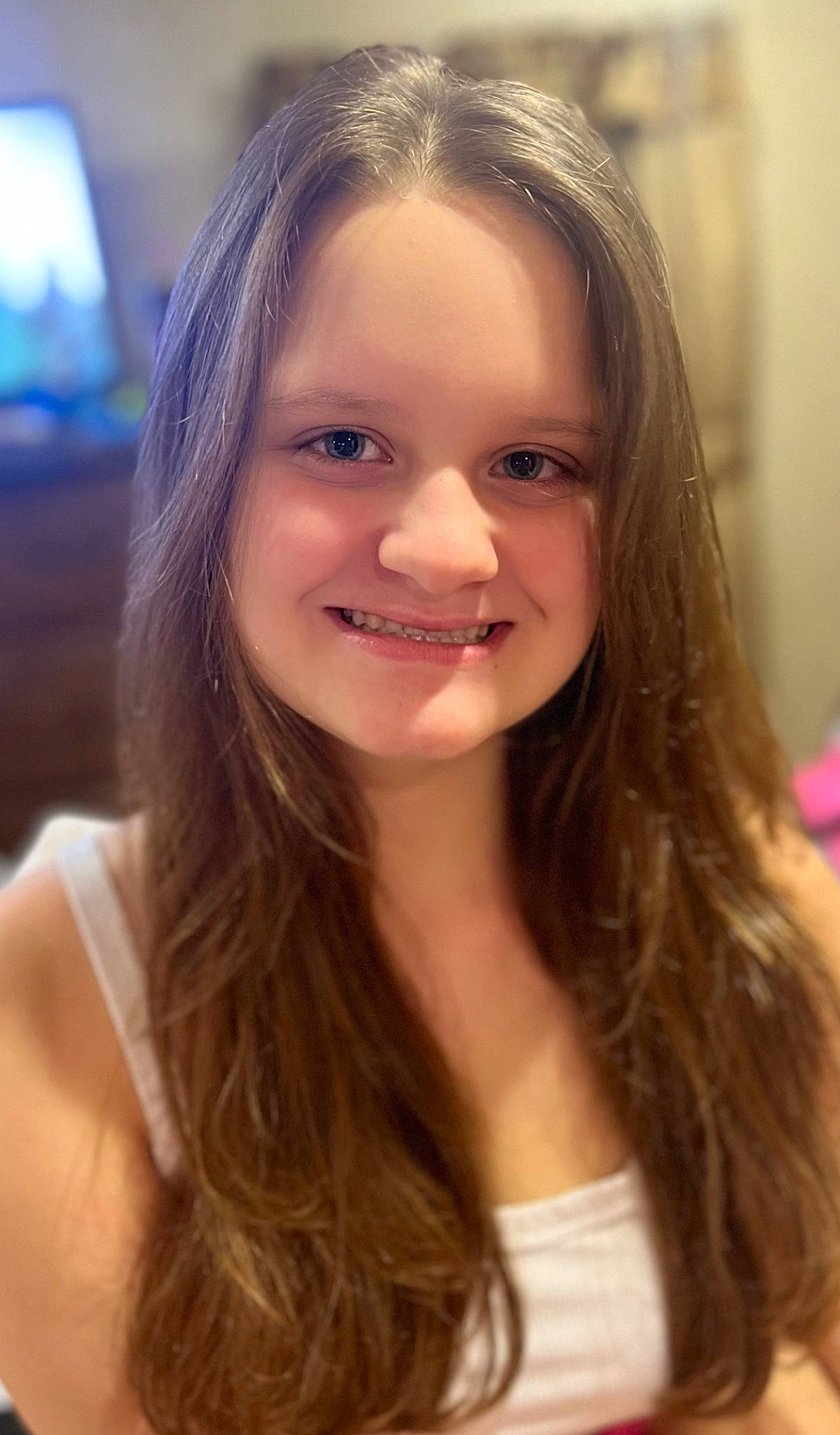 Jadelyn joined the competition — help win amazing prizes! blond, cheek, chin, eye, eyebrow, eyelash, flash_photography, forehead, happy, iris, jaw, joy, layered_hair, lip, long_hair, neck, nose, person, shoulder, skin