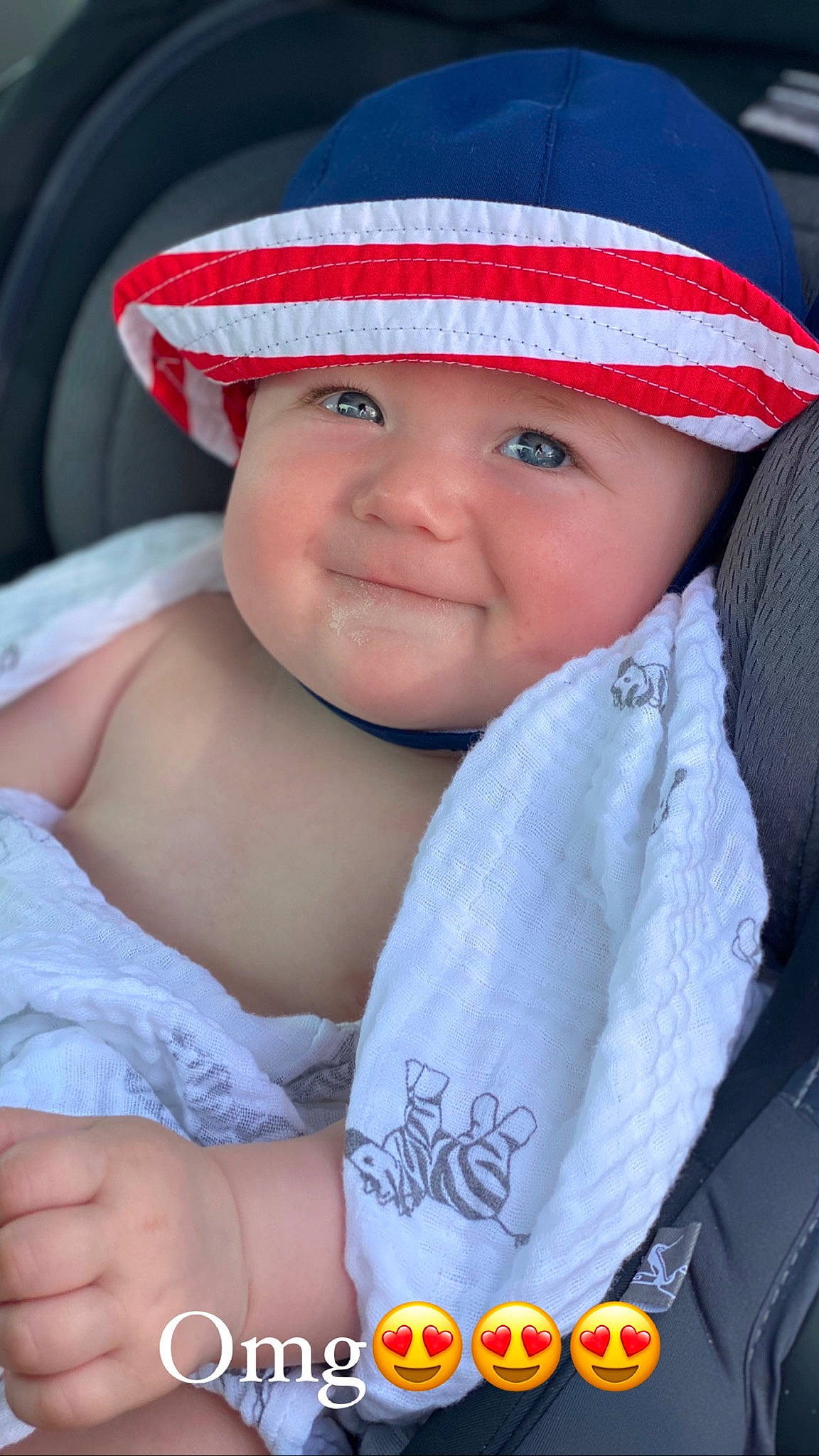 Matias joined the competition — help win amazing prizes! azure, baby, cap, cheek, chin, cool, eye, eyebrow, face, hairstyle, happy, headgear, headwear, human, lip, person, photograph, pink, skin, smile