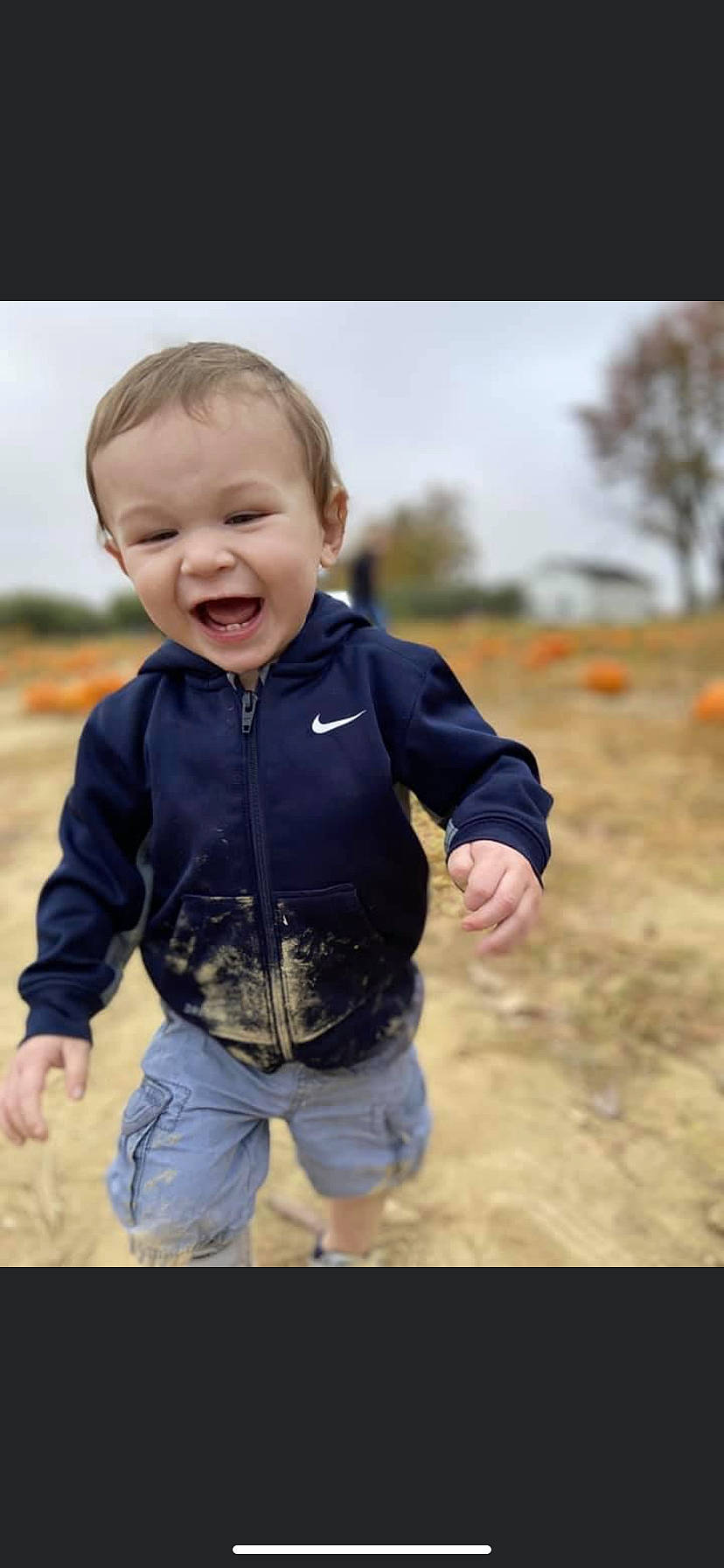 Rhyder joined the competition — help win amazing prizes! baby, baby_toddler_clothing, child, electric_blue, flash_photography, fun, gesture, grass, grassland, happy, landscape, people_in_nature, person, recreation, sitting, sky, sleeve, smile, soil, t_shirt