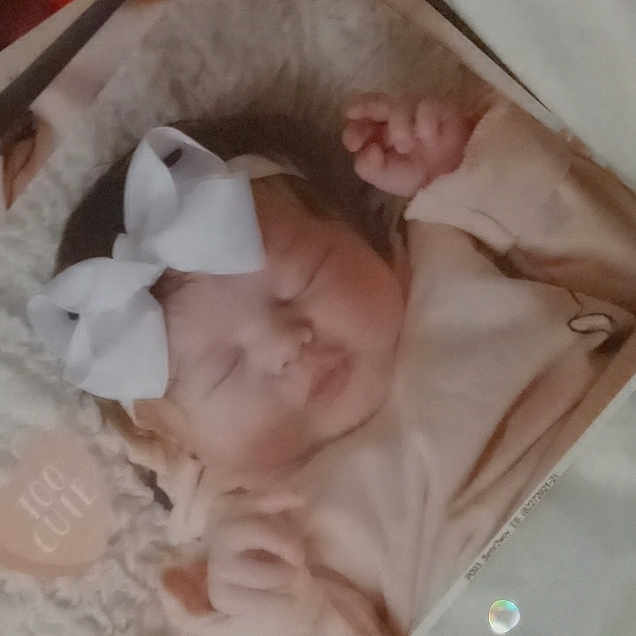 Emalyn joined the competition — help win amazing prizes! baby, baby_products, baby_safety, baby_toddler_clothing, bed, bedding, child, comfort, cradle, infant_bed, linens, pattern, peach, pink, room, sleep, toddler, toy