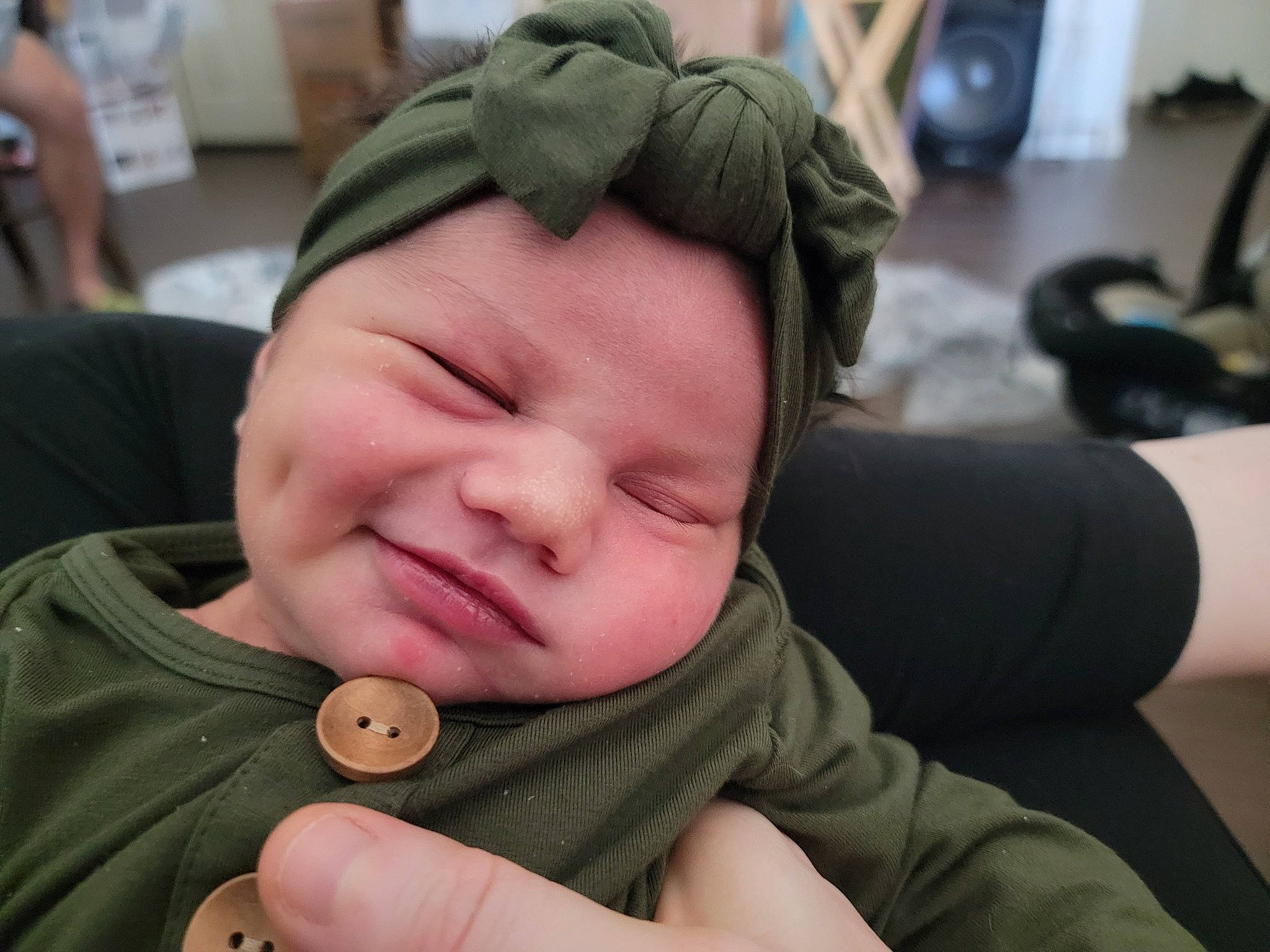 Grace joined the competition — help win amazing prizes! baby, button, cheek, child, chin, collar, comfort, ear, eyebrow, eyelash, finger, gesture, happy, mouth, nail, nose, person, skin, thumb, toddler