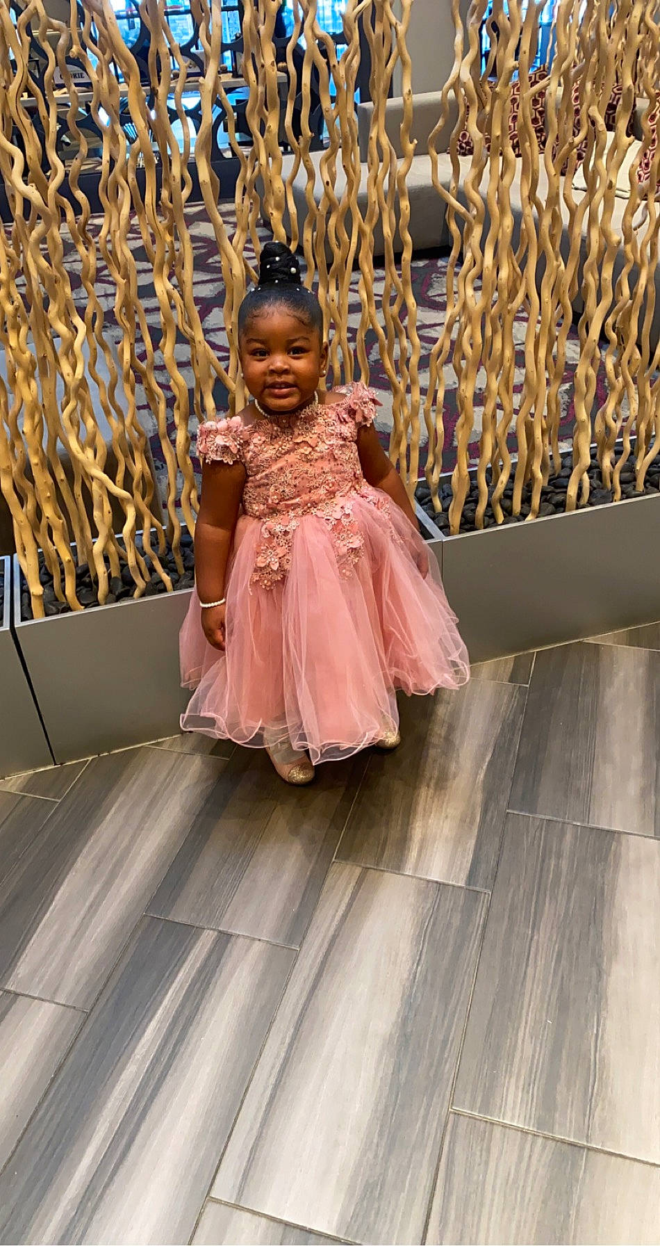 Ashlynn joined the competition — help win amazing prizes! child, child_model, dress, event, fashion, fashion_design, fawn, flooring, formal_wear, gown, haute_couture, model, person, toddler