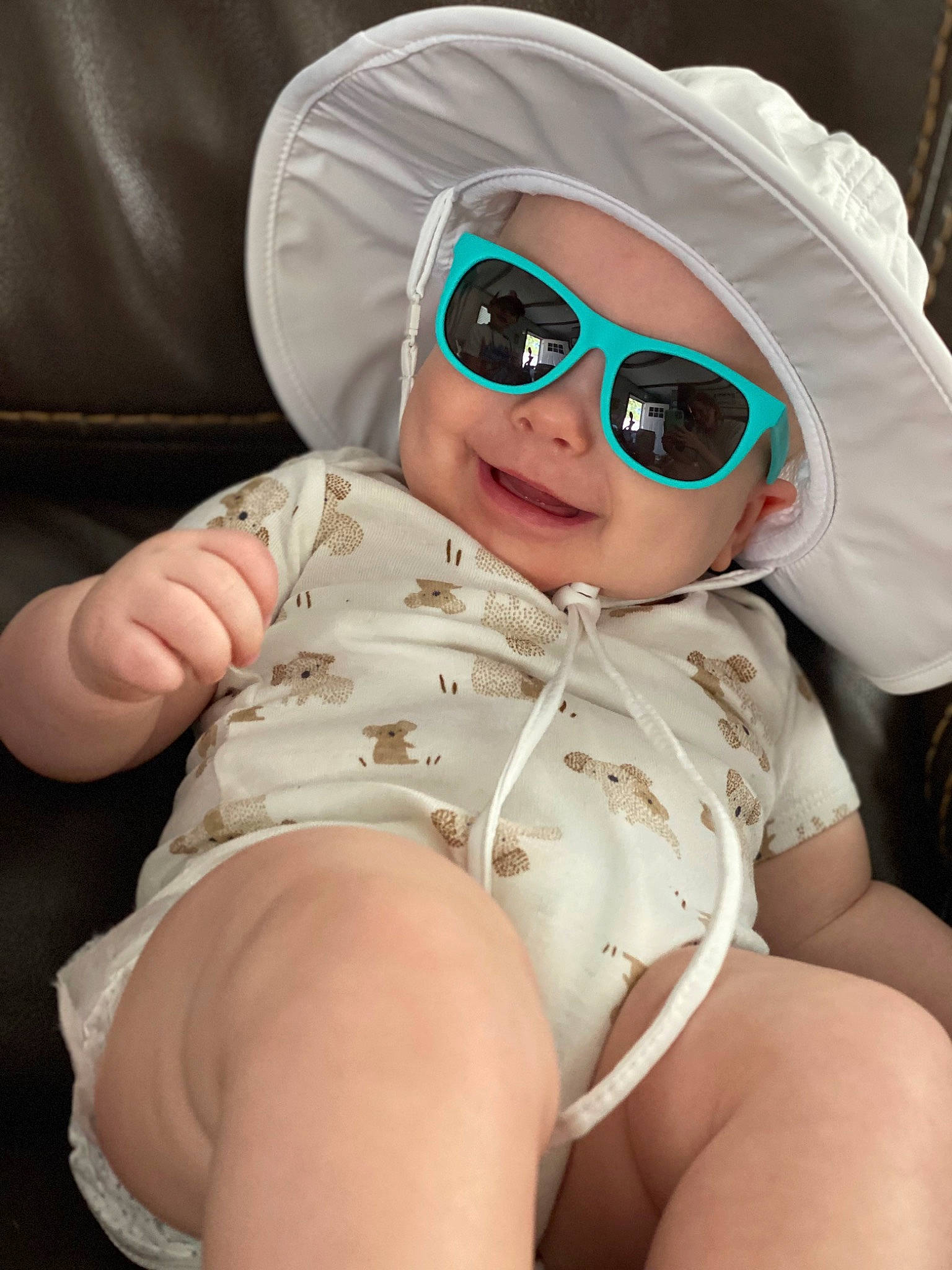 Wyatt joined the competition — help win amazing prizes! cap, comfort, eye, eyewear, face, finger, glasses, goggles, happy, hat, headgear, headwear, human_body, knee, mouth, person, personal_protective_equipment, skin, smile, sunglasses