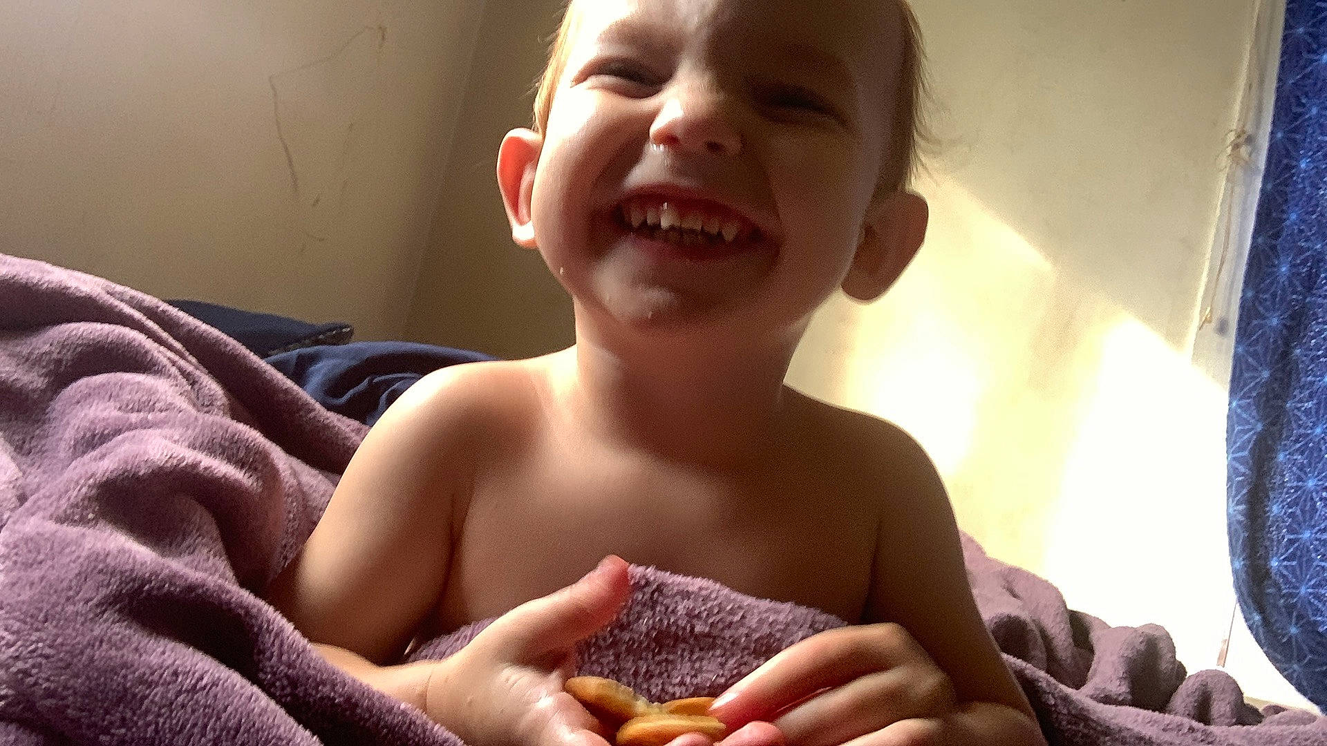 Jacob is registered to the contest to win money with this photo: cheek, child, cuisine, dish, eyelash, finger, food, food_craving, gesture, happy, joy, junk_food, lip, mouth, nail, neck, nose, person, skin, smile