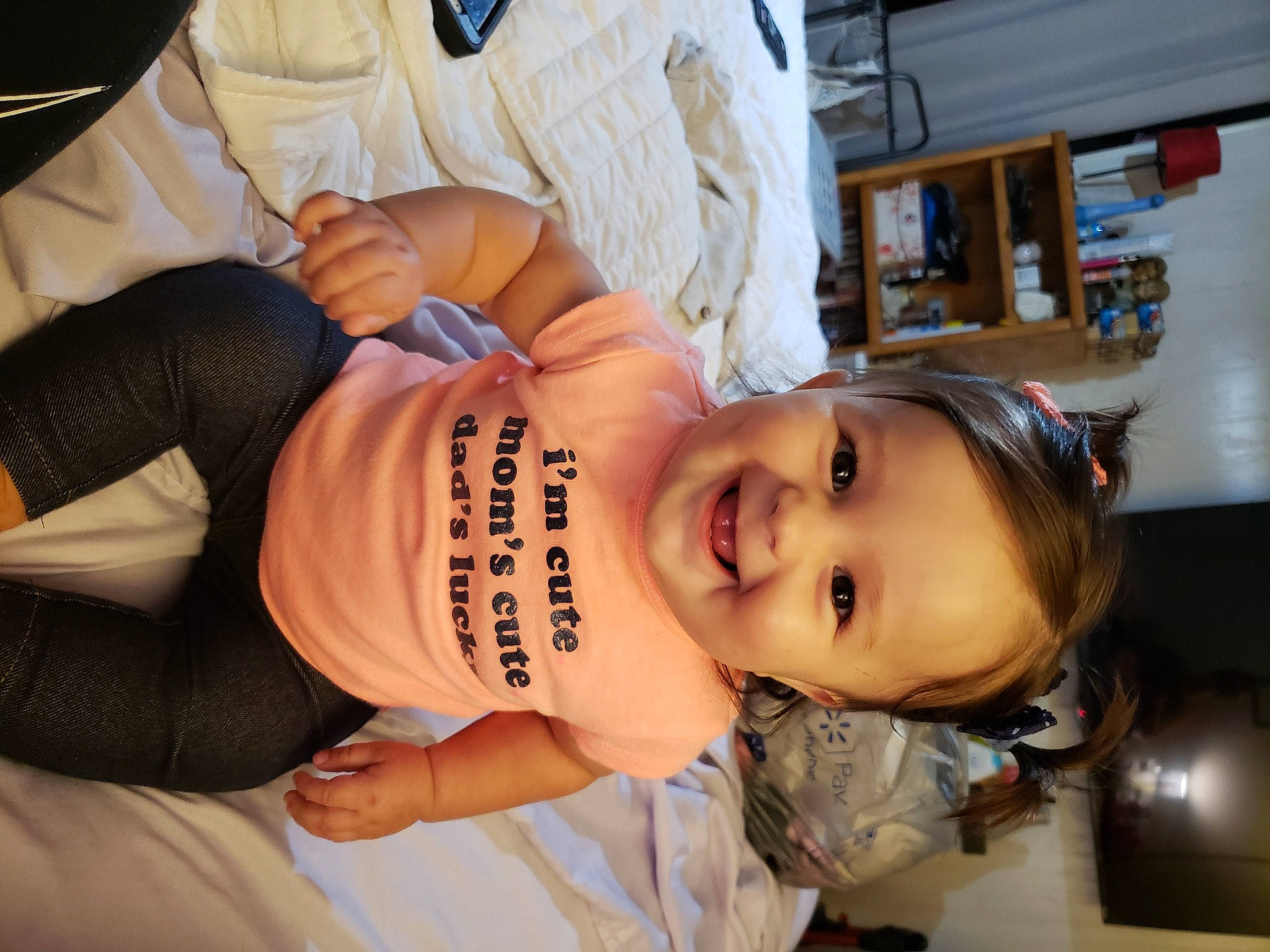 Mia Quinn joined the competition — help win amazing prizes! abdomen, baby, baby_toddler_clothing, cheek, child, comfort, elbow, event, eyelash, happy, hat, hospital, joy, mouth, neck, nose, person, service, skin, smile