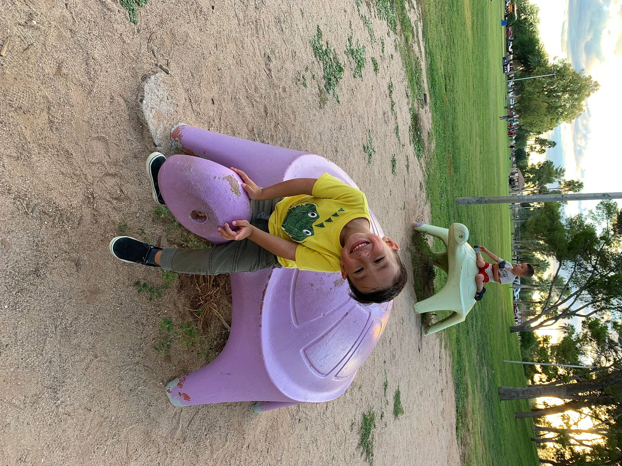 Giovanni joined the competition — help win amazing prizes! adventure, fun, grass, happy, hat, joy, landscape, leisure, magenta, people_in_nature, person, plant, play, recreation, sky, smile, tree