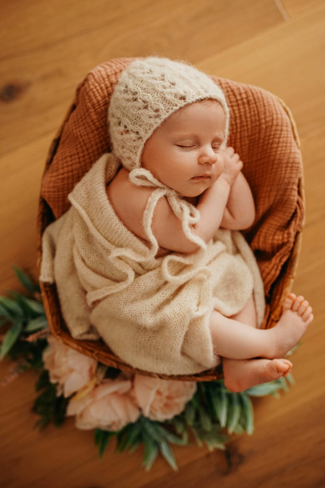 Rose participe au concours pour gagner de l'argent avec cette photo : baby, baby_products, baby_sleeping, beanie, beige, bonnet, cheek, child, hat, headgear, headwear, person, photography, product, skin, toddler, wool