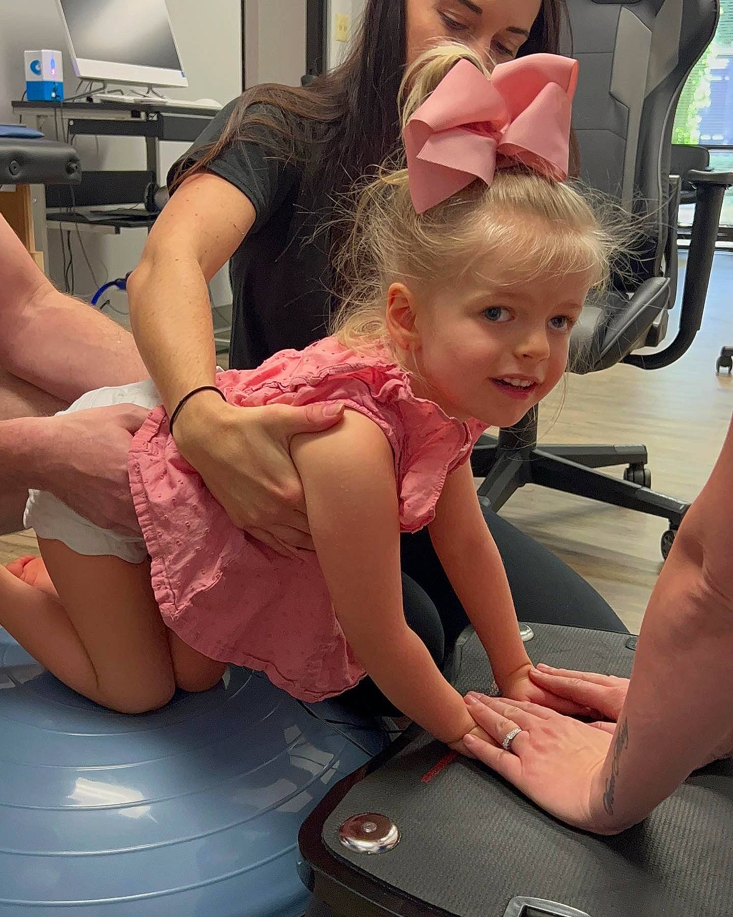 Eviana joined the competition — help win amazing prizes! child, comfort, finger, fun, gesture, happy, human_leg, joint, knee, lap, leg, leisure, muscle, person, pink, shoulder, skin, summer, thigh, thumb