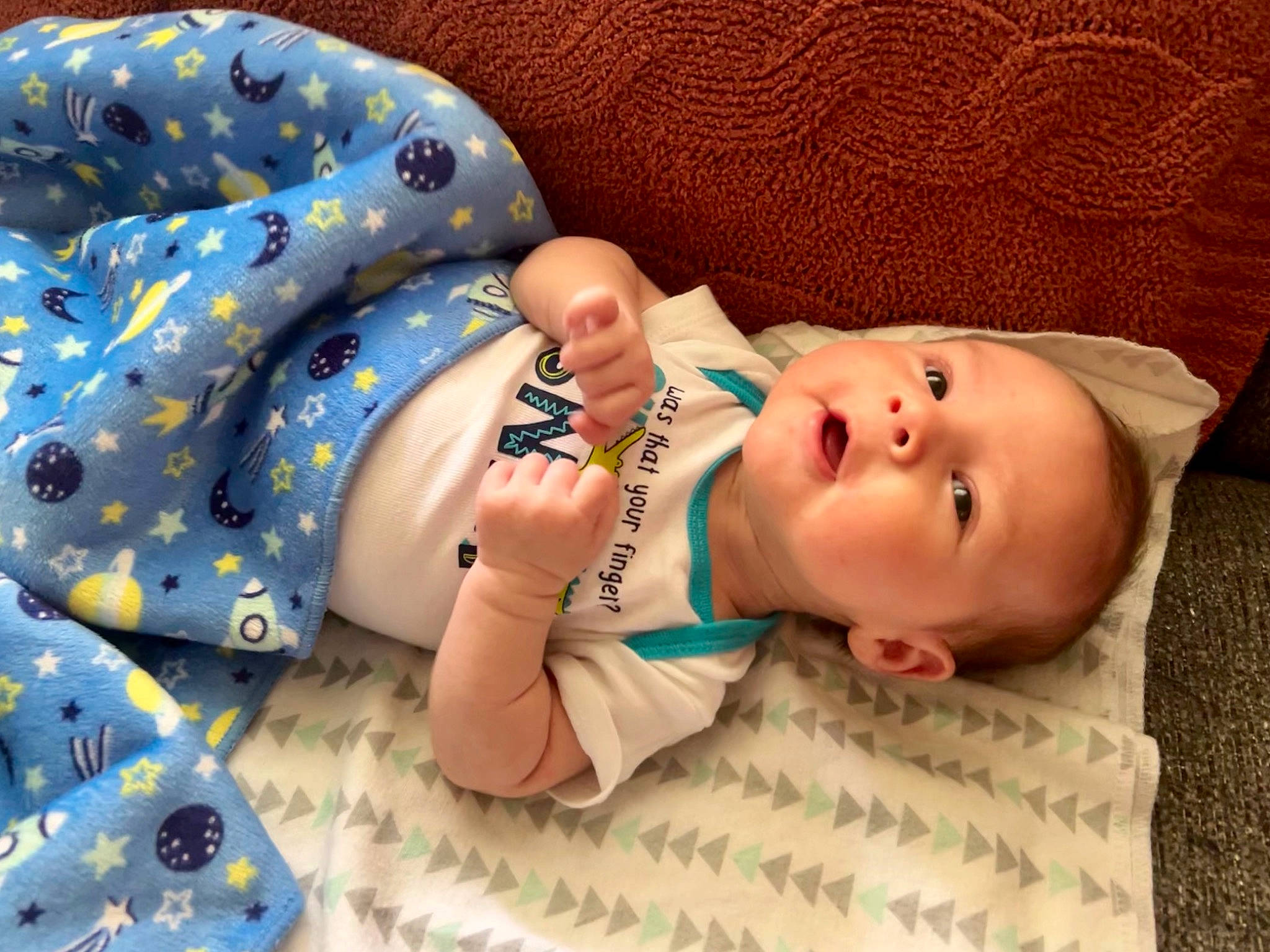 Cameron is registered to the contest to win money with this photo: baby, baby_products, baby_toddler_clothing, bedtime, cheek, child, comfort, eyelash, happy, linens, nail, pattern, person, product, room, skin, sleep, sleeve, textile, toddler