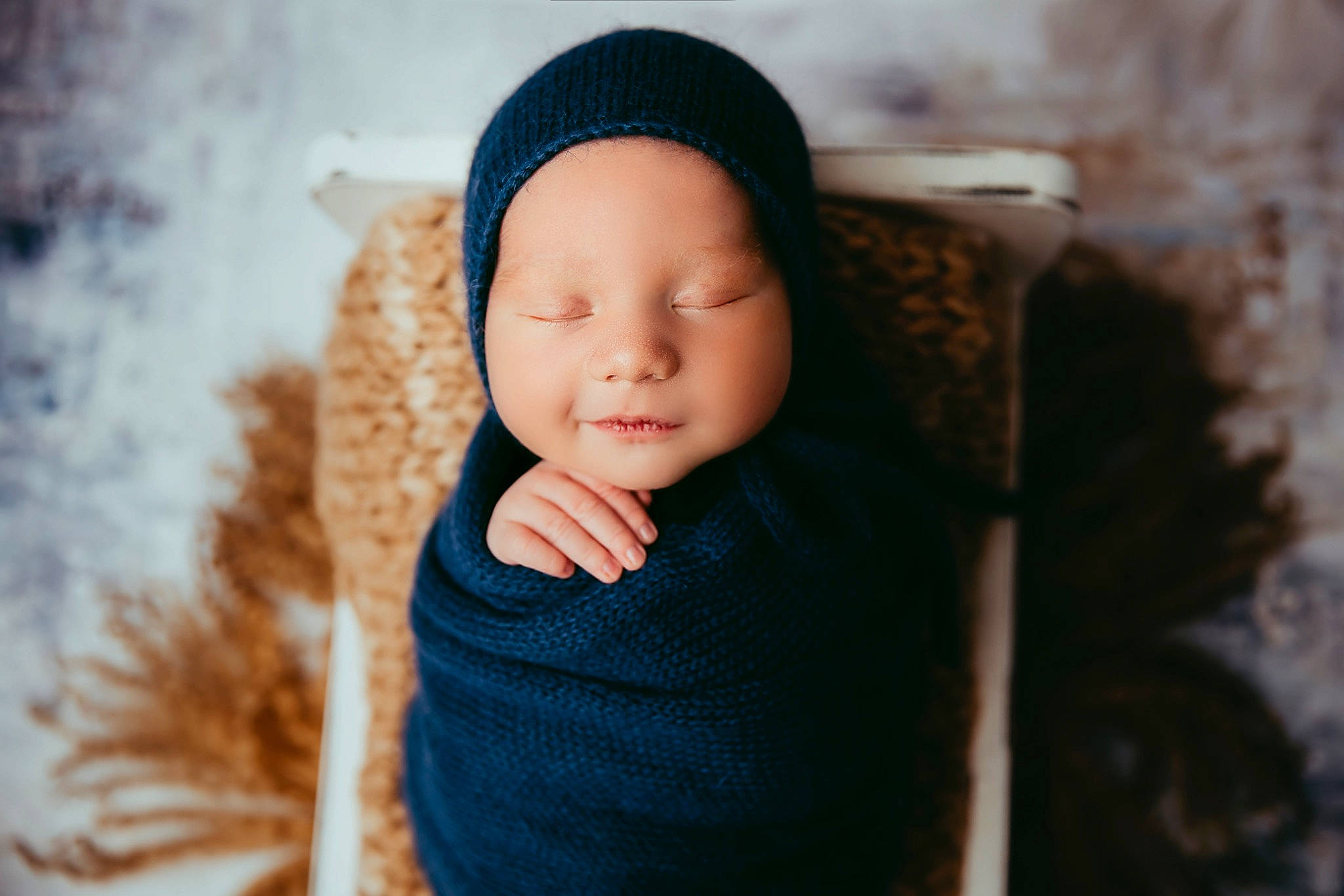 Reed joined the competition — help win amazing prizes! azure, baby, cap, cheek, chin, finger, flash_photography, happy, headgear, headwear, human_body, iris, knit_cap, lip, neck, person, skin, textile, toddler, wood