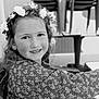 Diane a rejoint le concours — aidez-le/la à gagner de superbes lots ! bodypart, child, clothing, dress, face, female, finger, flower, flowerarrangement, flowerbouquet, girl, hand, happy, head, person, photography, plant, portrait, pottedplant, smile