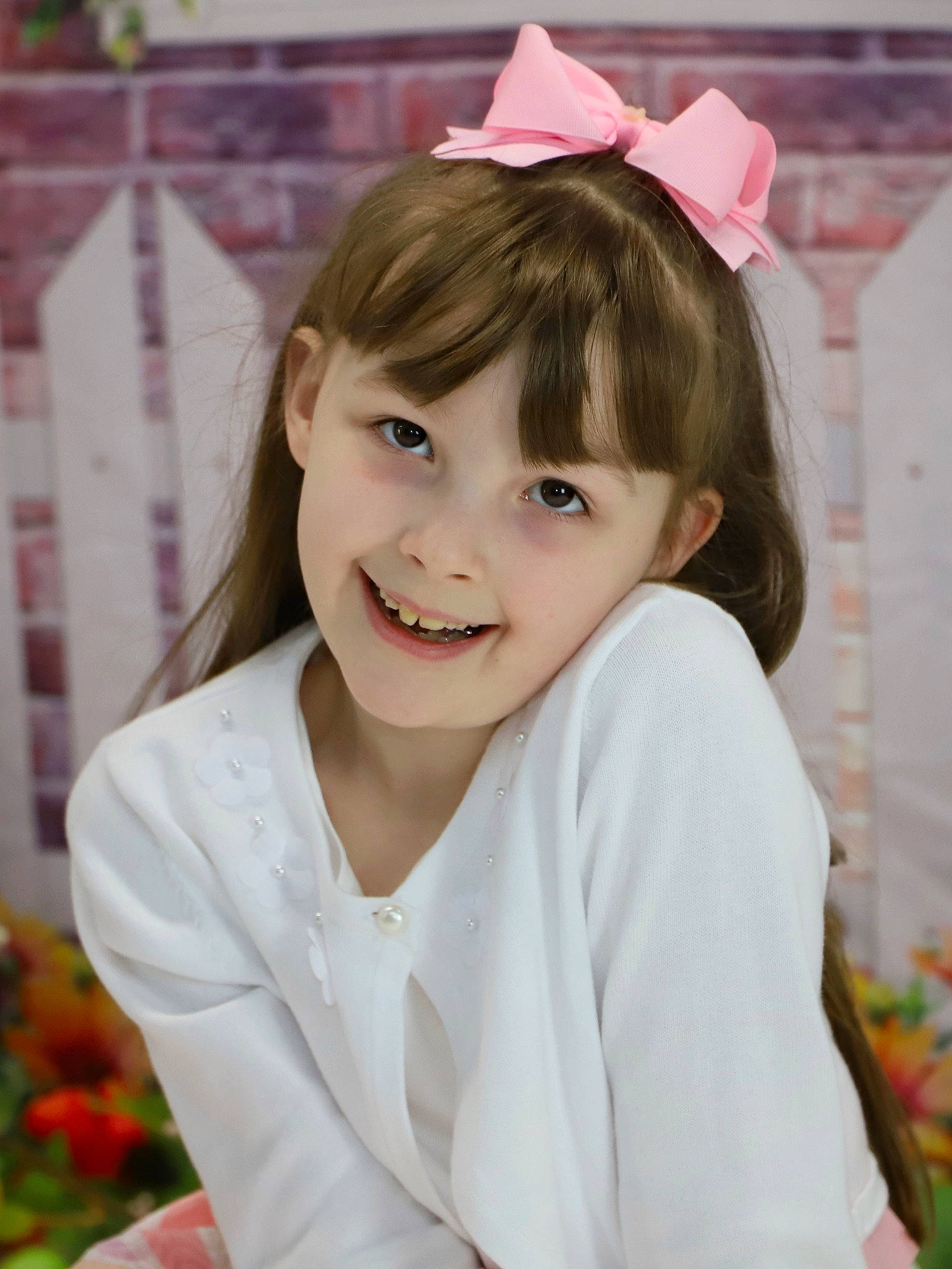 Kyleigh joined the competition — help win amazing prizes! bangs, blond, brown_hair, child, chin, costume_hat, event, eyebrow, fun, happy, hat, headpiece, iris, jewellery, joy, lip, person, pink, plant, sleeve