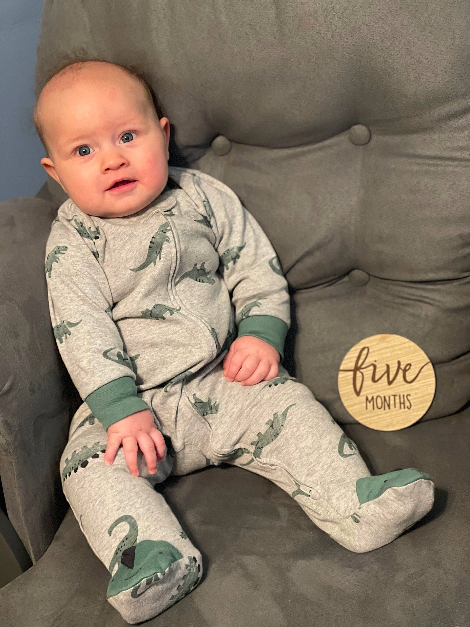 Hendryx joined the competition — help win amazing prizes! baby, baby_toddler_clothing, cheek, child, comfort, cool, couch, flooring, foot, human_leg, knee, pattern, person, shoe, sitting, sleeve, sneakers, sock, thigh, toddler
